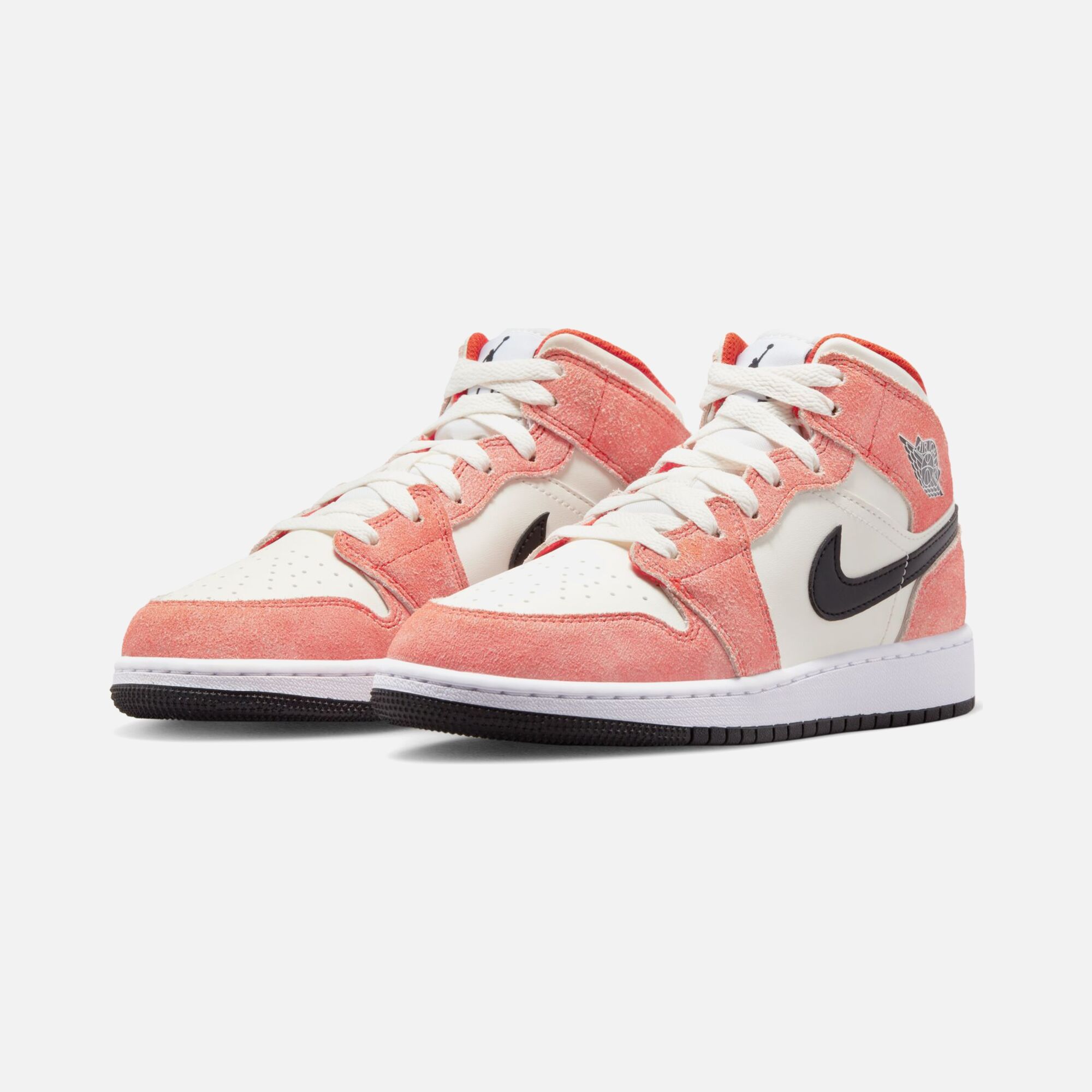 Nike Air Jordan 1 Mid SE ''Suede Detail'' (GS) Spor Ayakkabı