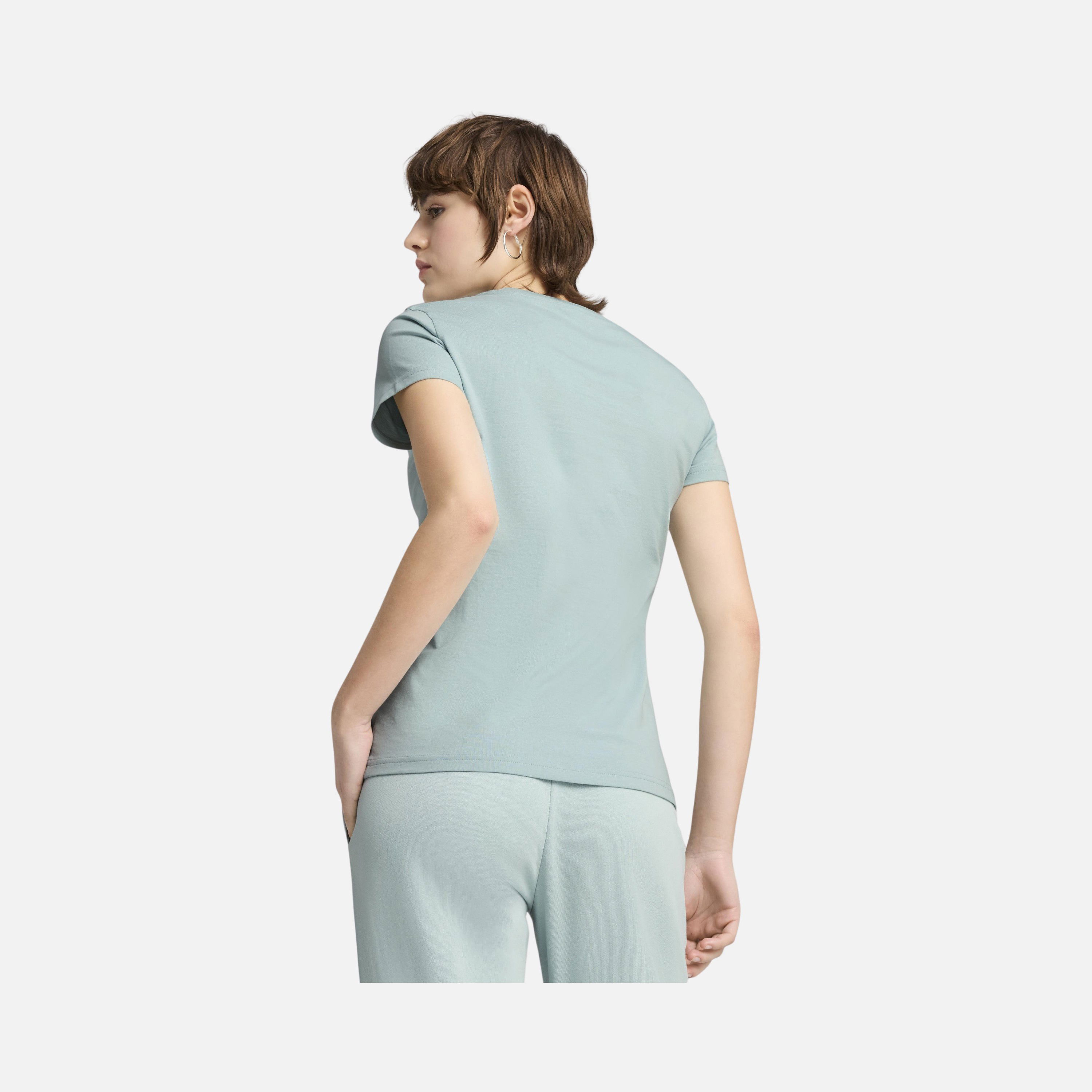 Puma Sportswear Essentials Elevated Short-Sleeve Kadın Tişört