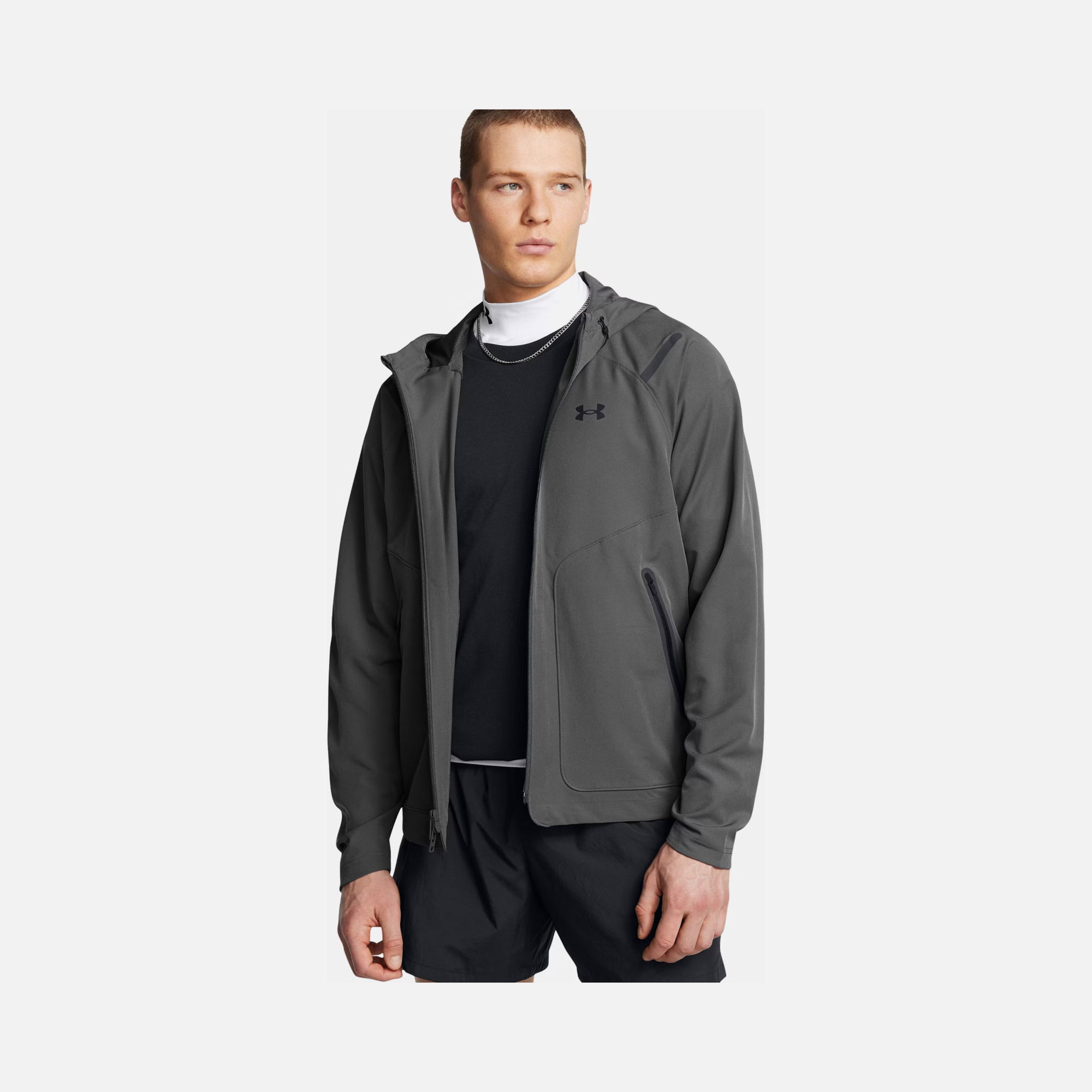 Under Armour Sportswear Storm Unstoppable Loose Cut Full-Zip Hooded Erkek Ceket