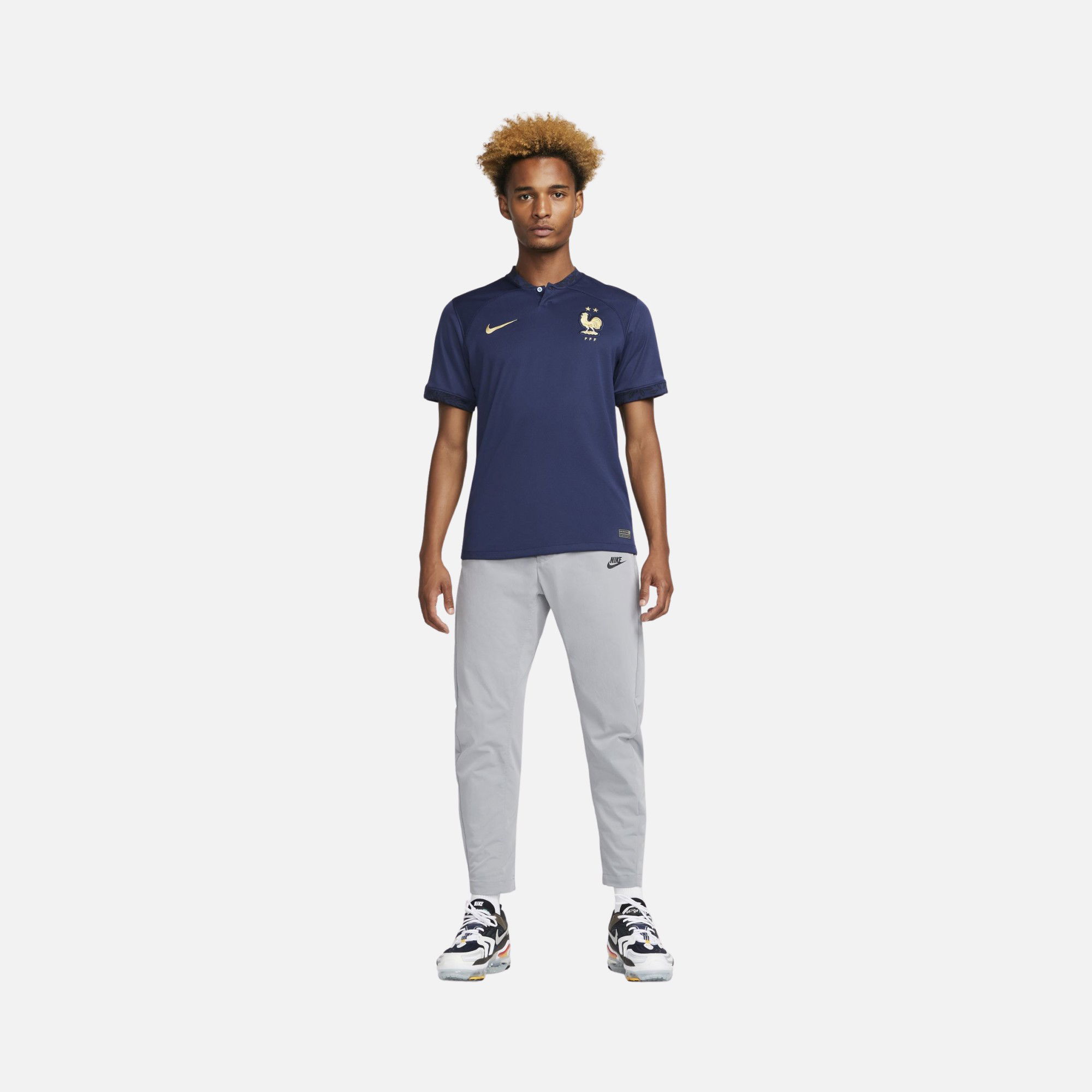 Nike France 2022-2023 Stadyum İç Saha Erkek Forma