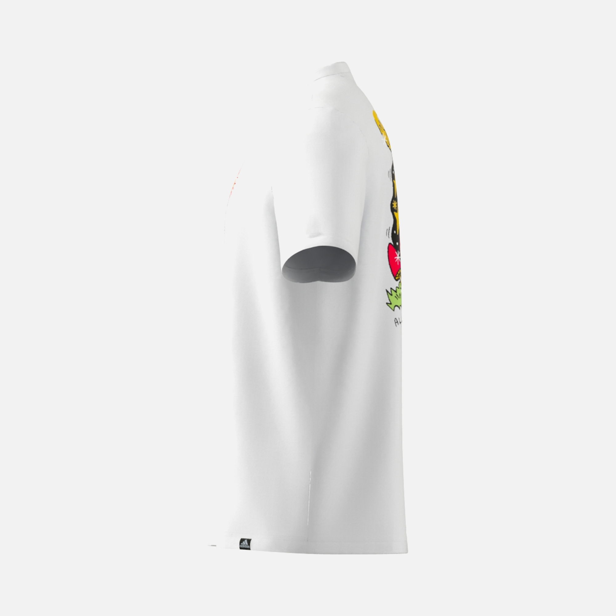 adidas Sportswear Elevated Doodle Puff Graphic Short-Sleeve Erkek Tişört
