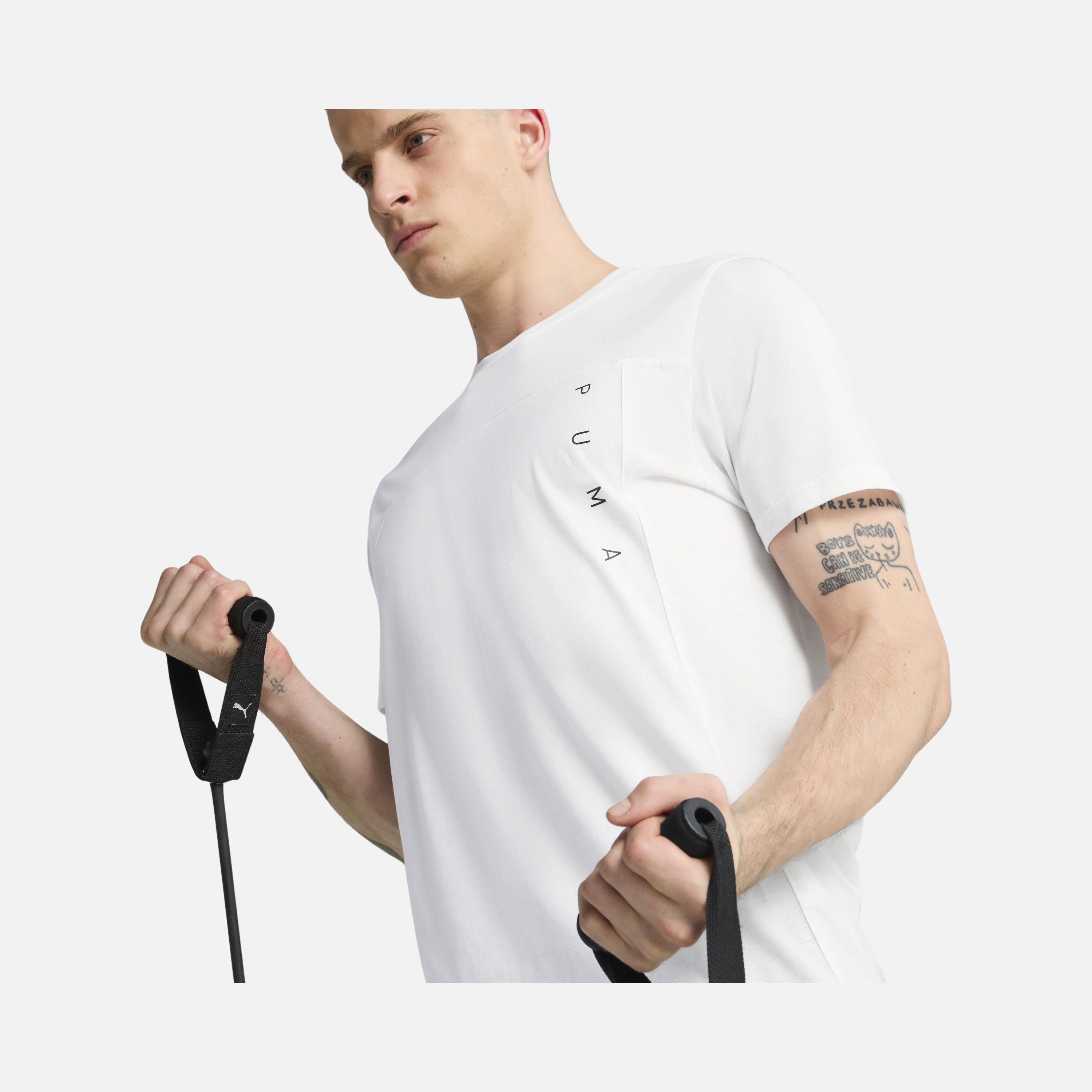 Puma DryCELL TAD Tech Triblend Gym & Training Short-Sleeve Erkek Tişört
