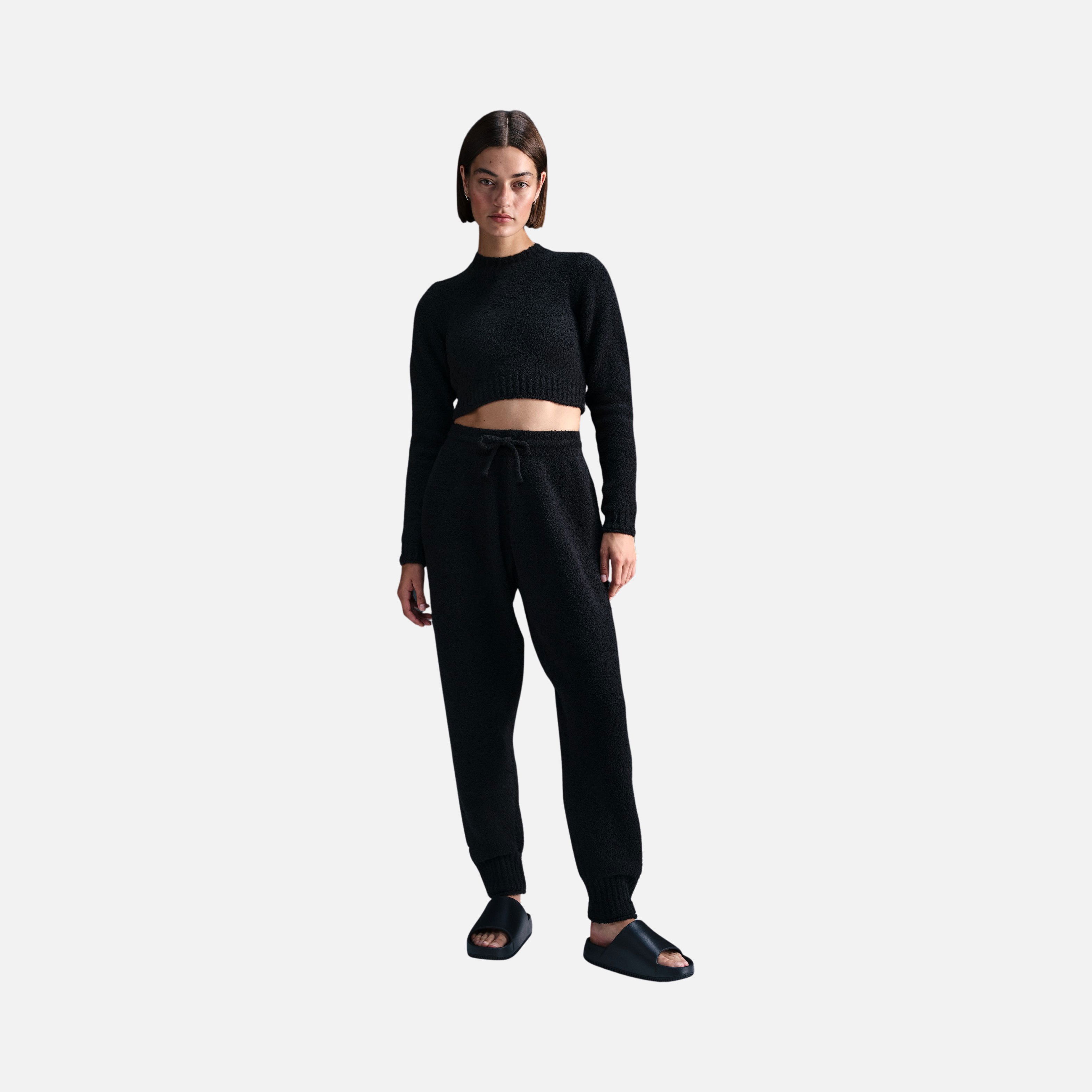 Nike Sportswear Phoenix Cozy Bouclé Tight Knit Long-Sleeve Kadın Tişört