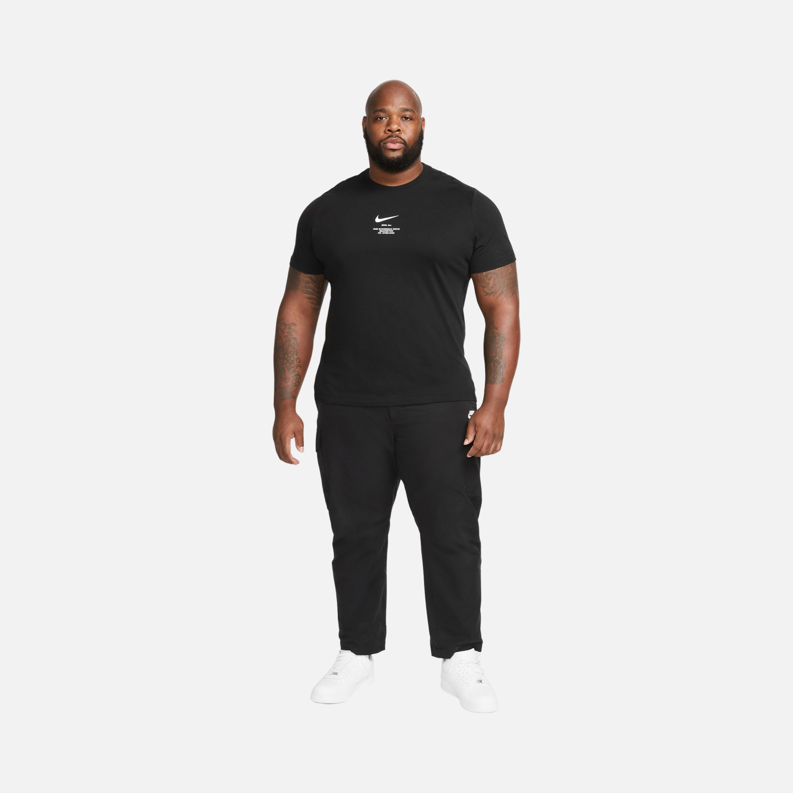 Nike Sportswear Big Swoosh Short-Sleeve Erkek Tişört
