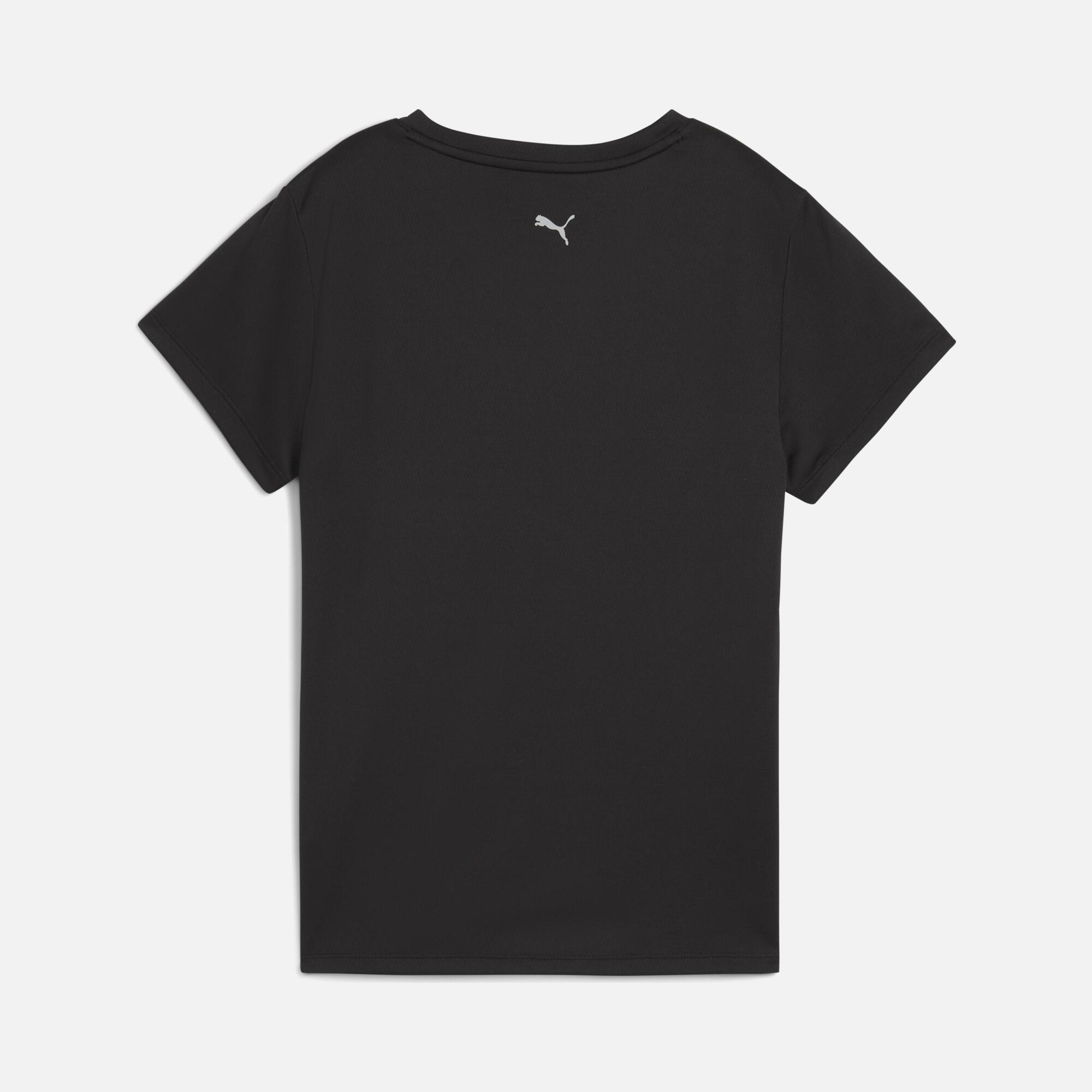 Puma Pushing The Pace Slogan Graphics Running Short-Sleeve Kadın Tişört