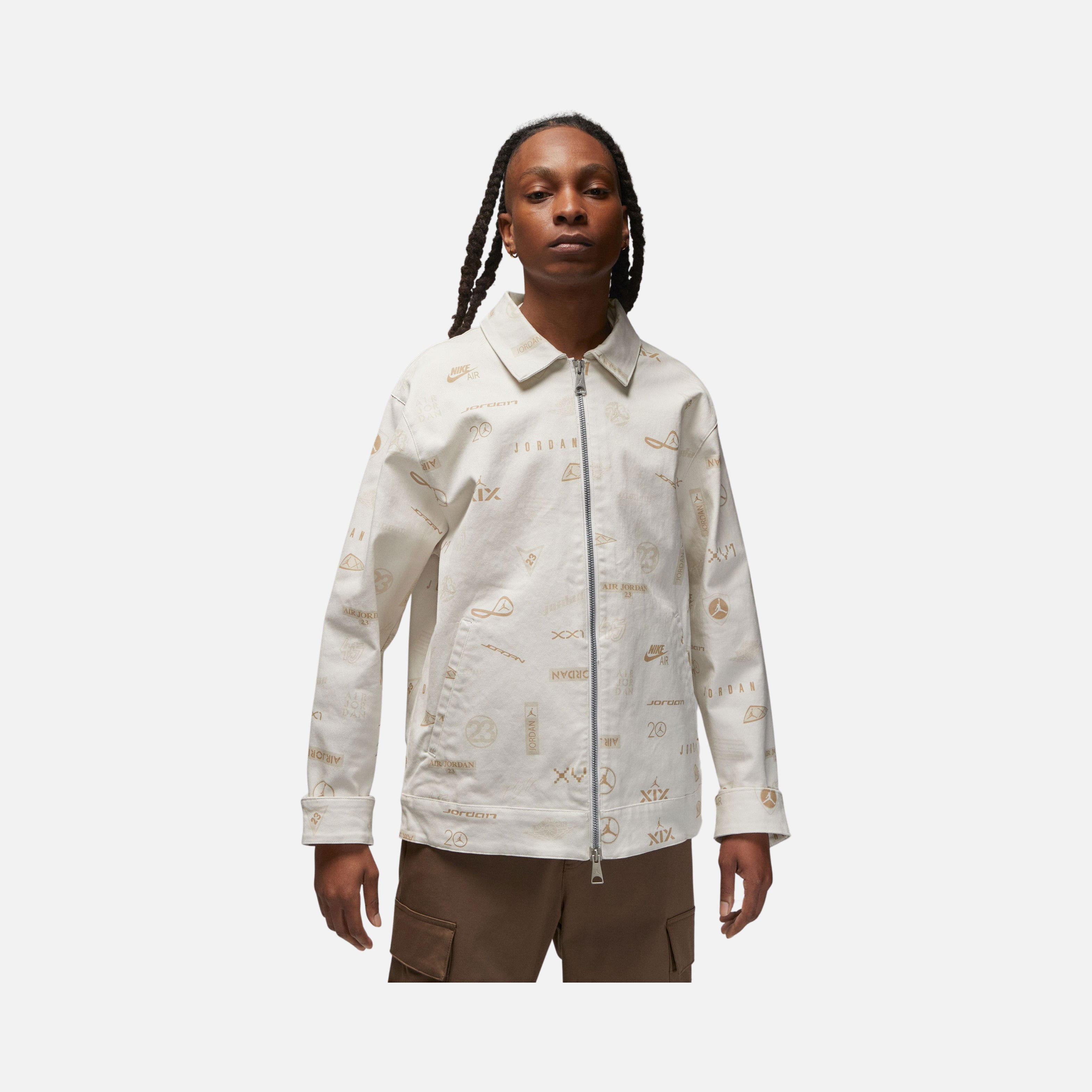 Nike Jordan Flight Heritage Ribbed Full-Zip Erkek Ceket