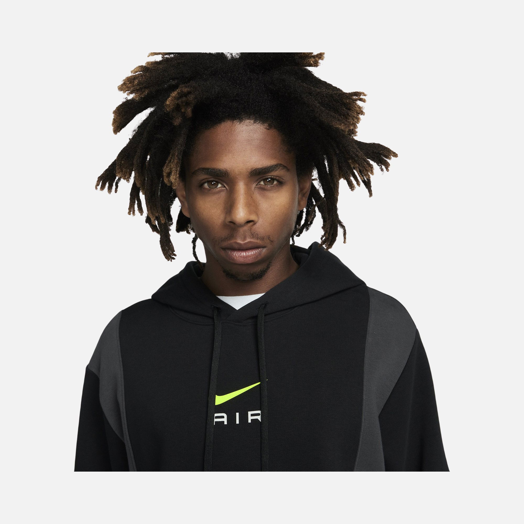 Nike Sportswear Swoosh Air Graphic Fleece Pullover Hoodie Erkek Sweatshirt