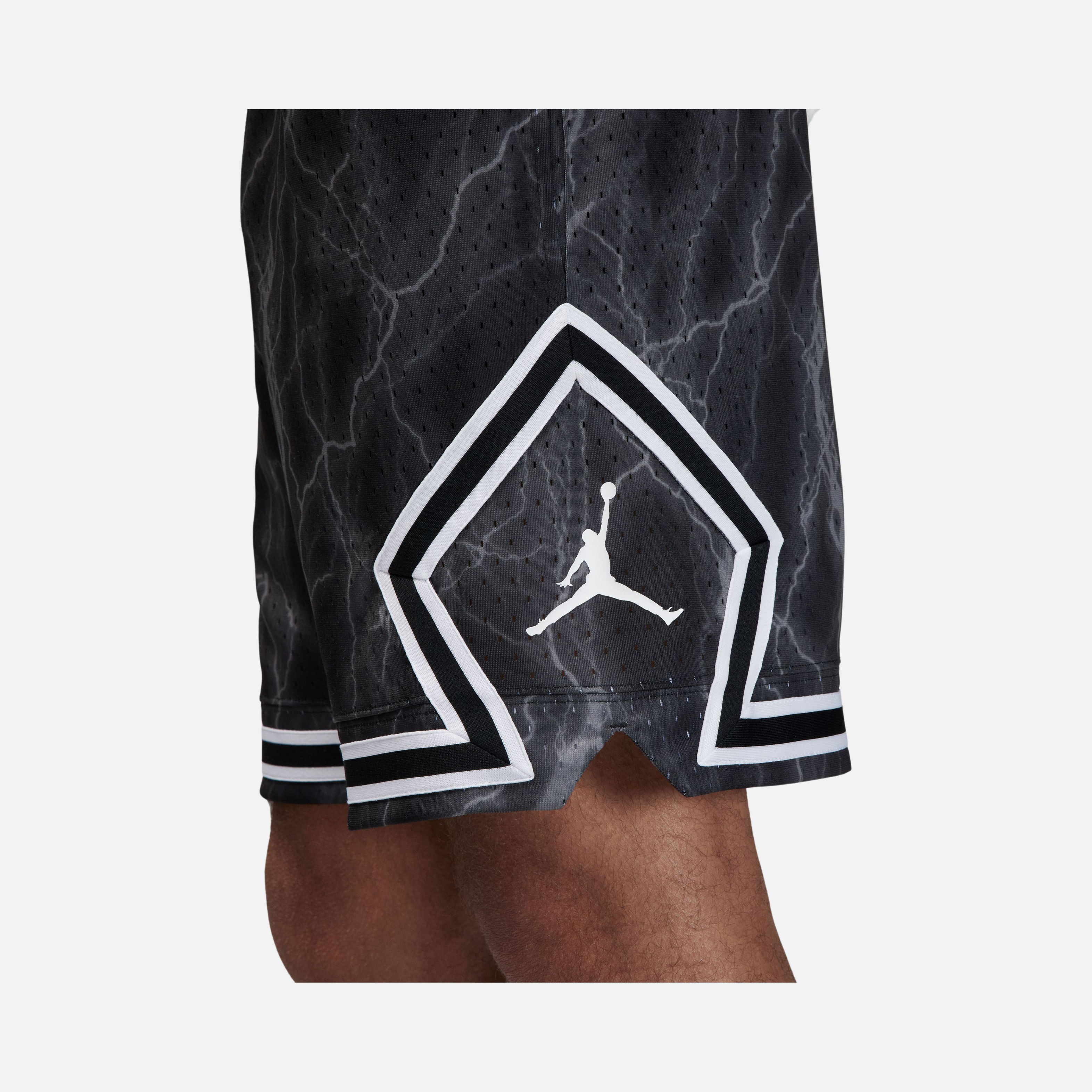 Nike Jordan Dri-Fit All-Over Printed Sport Diamond Basketball Erkek Şort