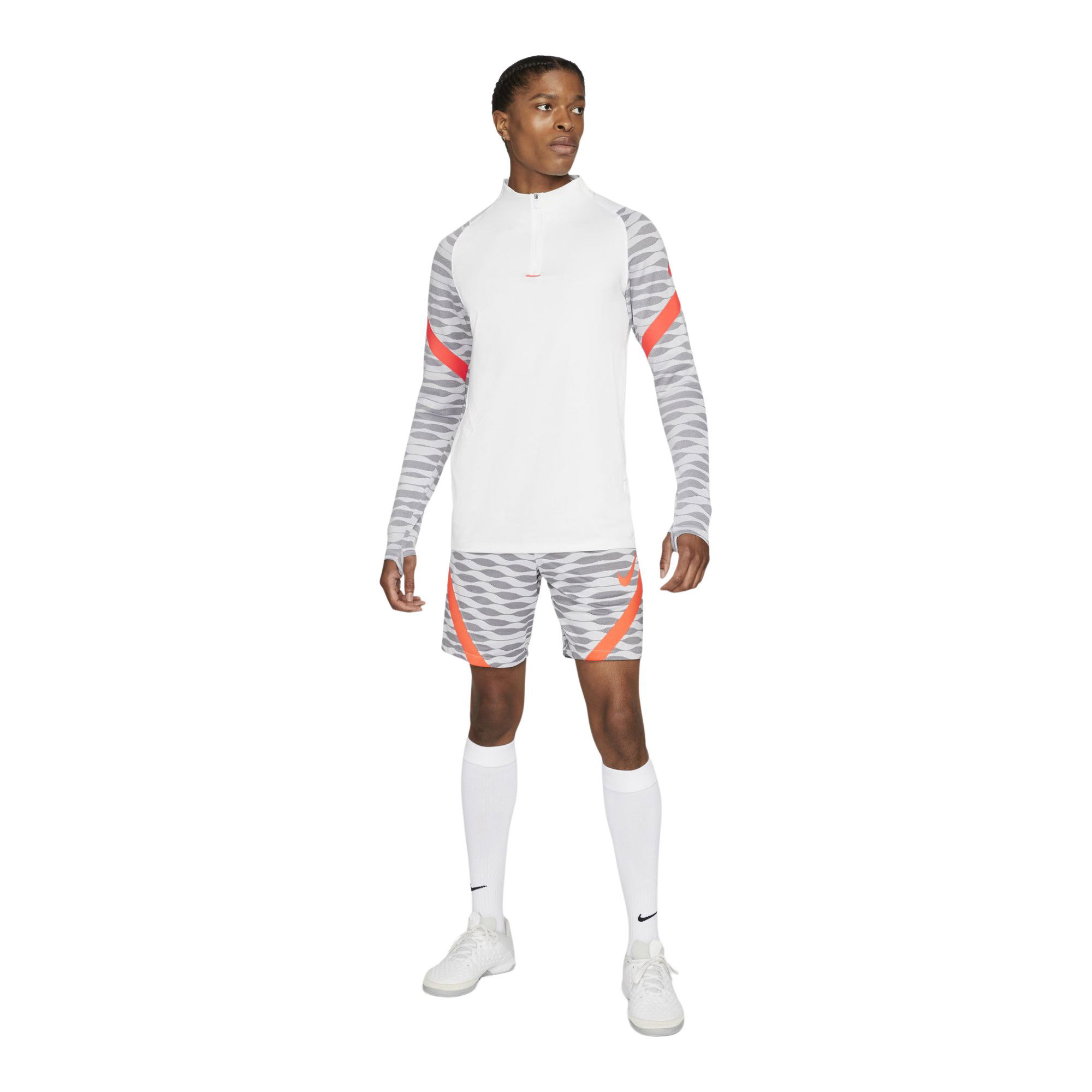 Nike Dri-Fit Strike 1/4-Zip Football Drill Top Long-Sleeve Erkek Tişört