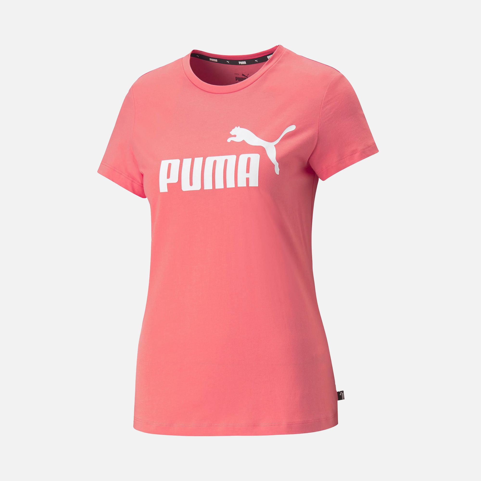 Puma Sportswear Essentials Logo Short-Sleeve Kadın Tişört