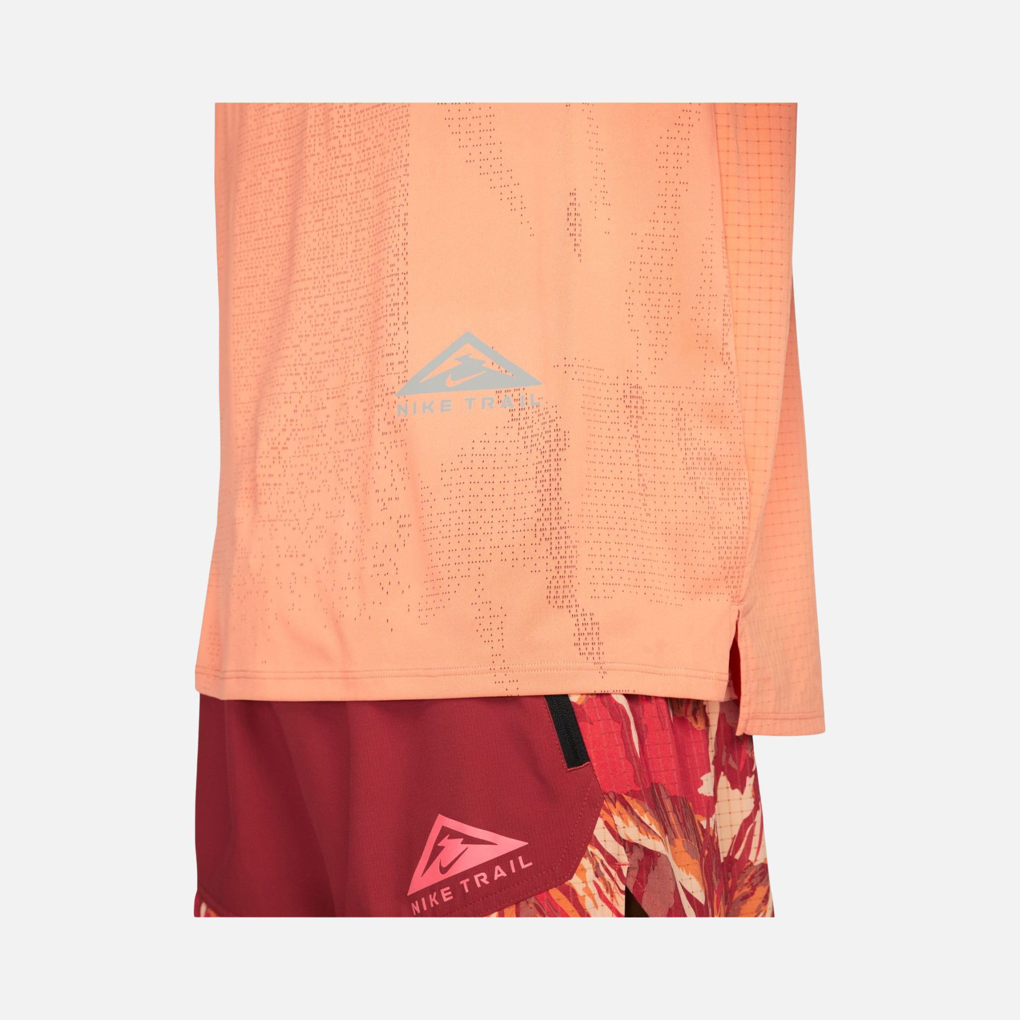 Nike Dri-Fit Rise 365 Trail Running Short-Sleeve Erkek Tişört