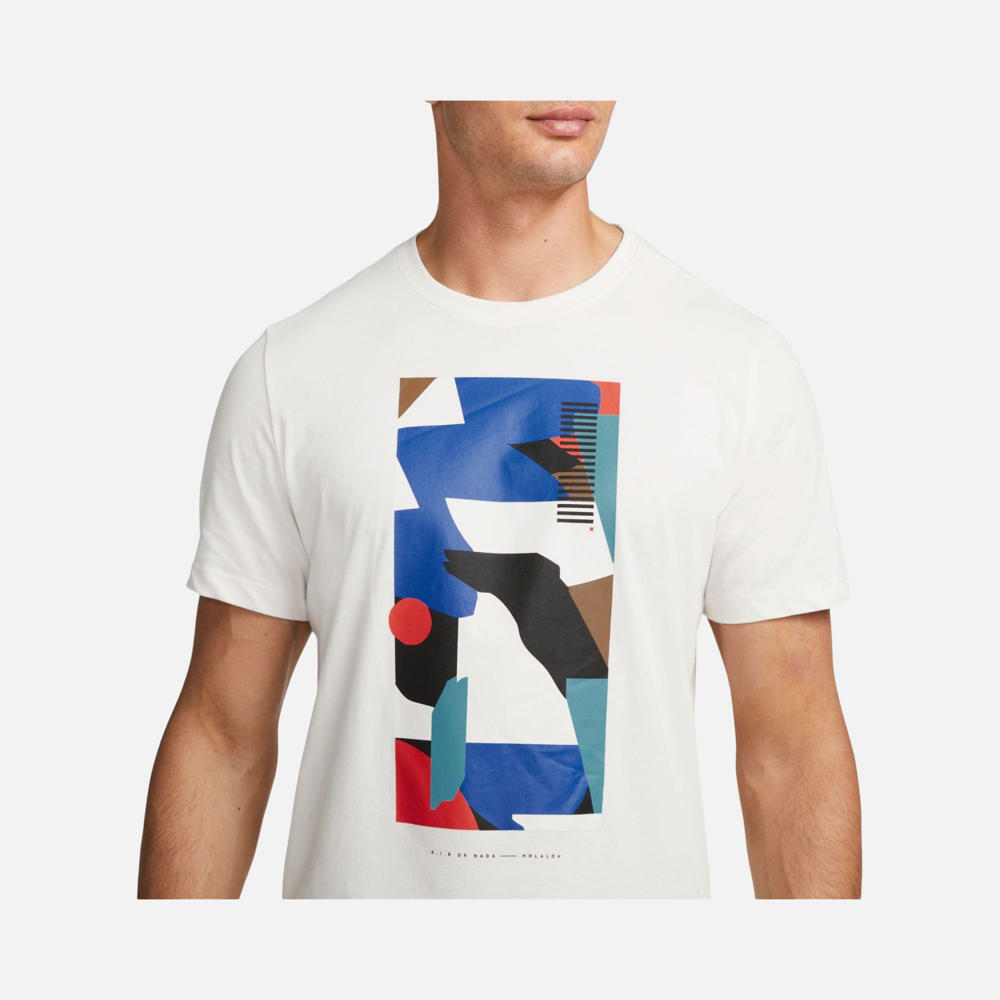 Nike Dri-Fit A.I.R. Hola Lou Running Short-Sleeve Erkek Tişört