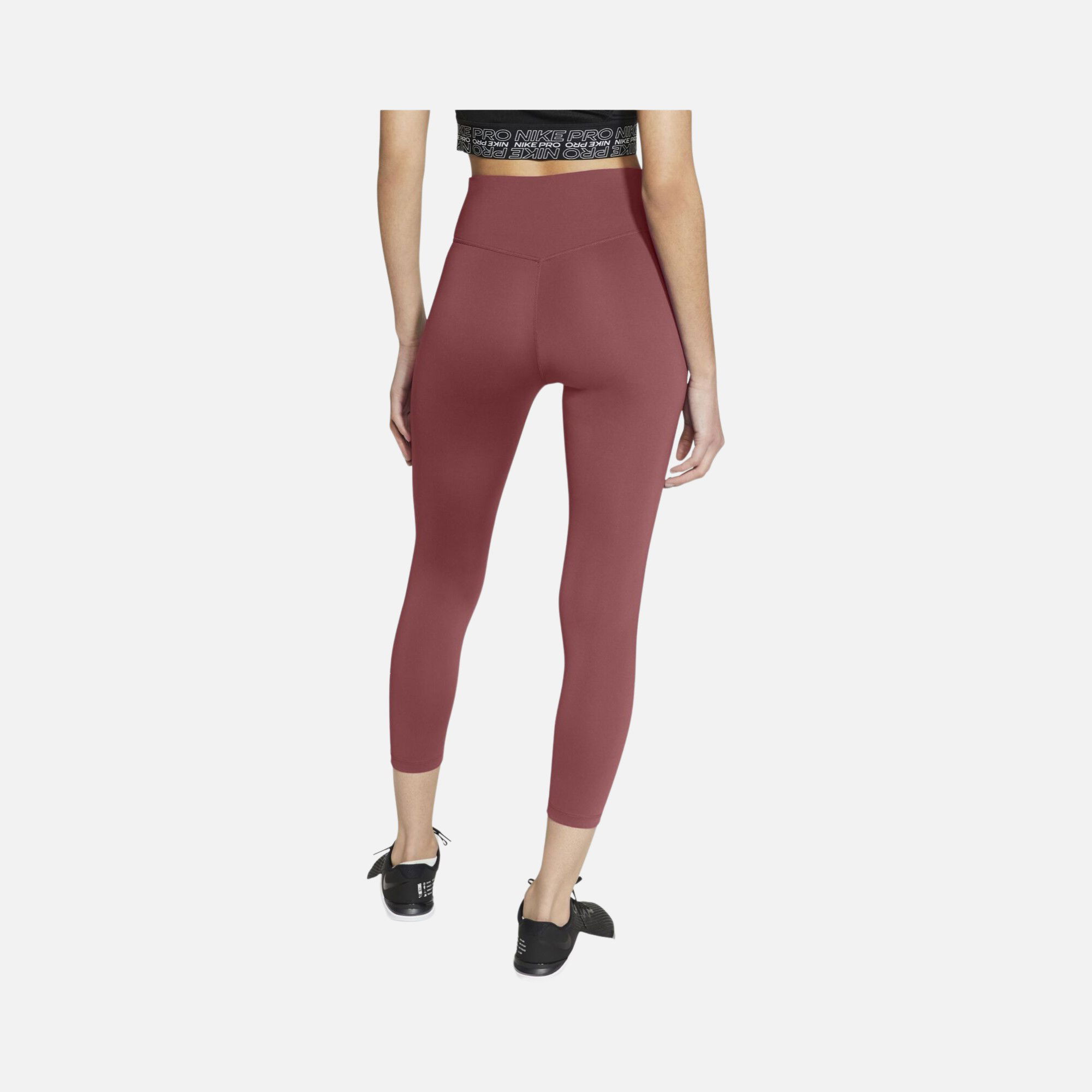 Nike One Mid-Rise Crop Kadın Tayt