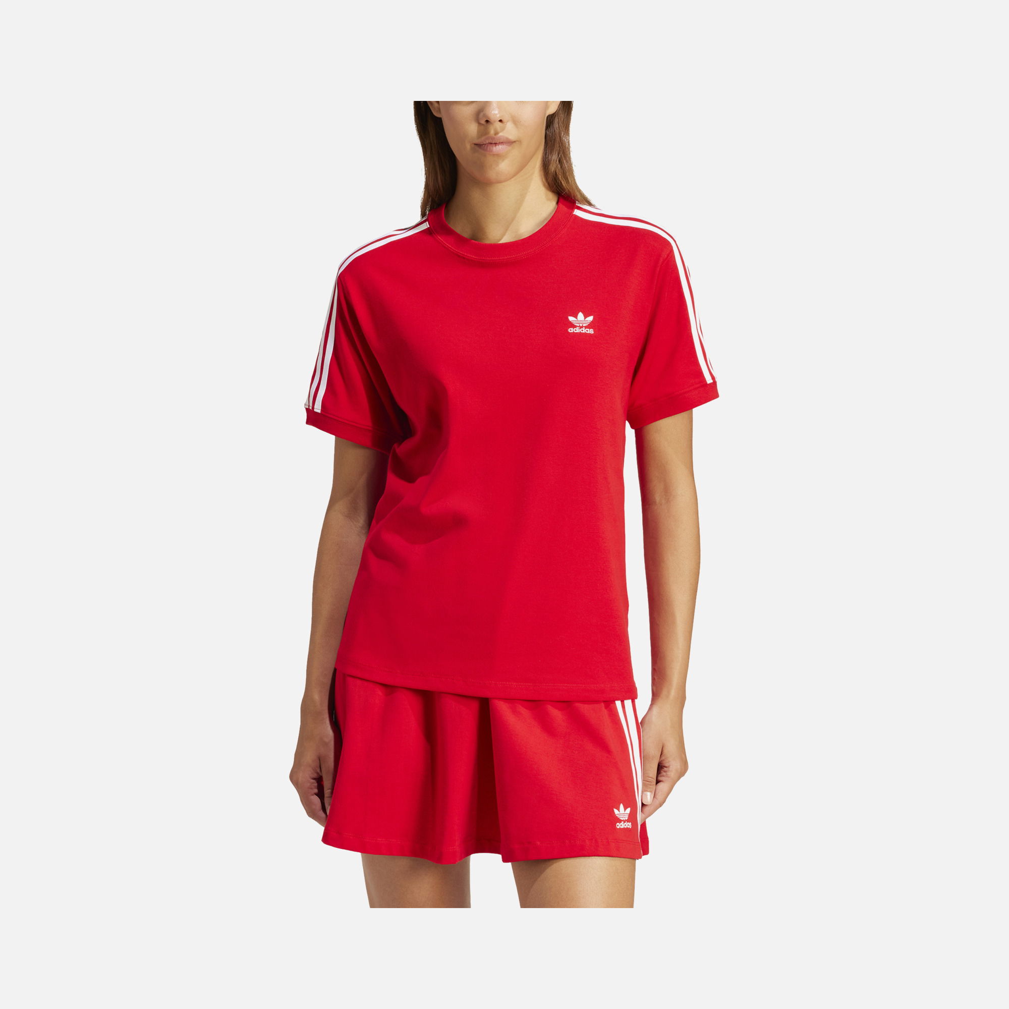 adidas Sportswer 3-Stripes Sgort-Sleeve Kadın Tişört