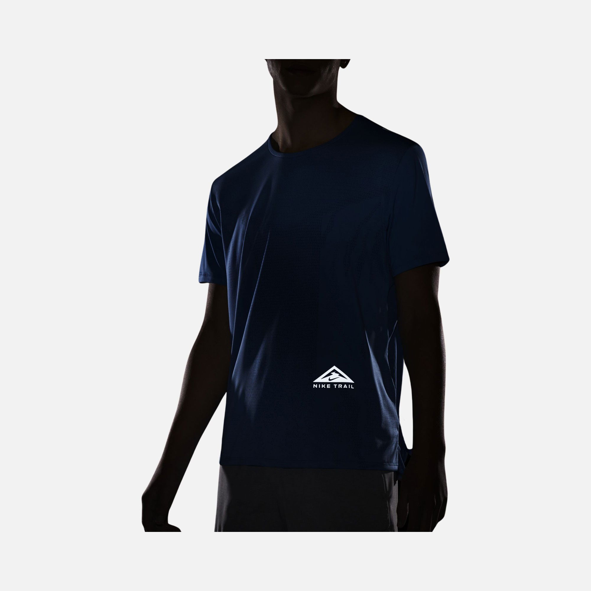 Nike Dri-Fit Rise 365 Trail Running Short-Sleeve Erkek Tişört
