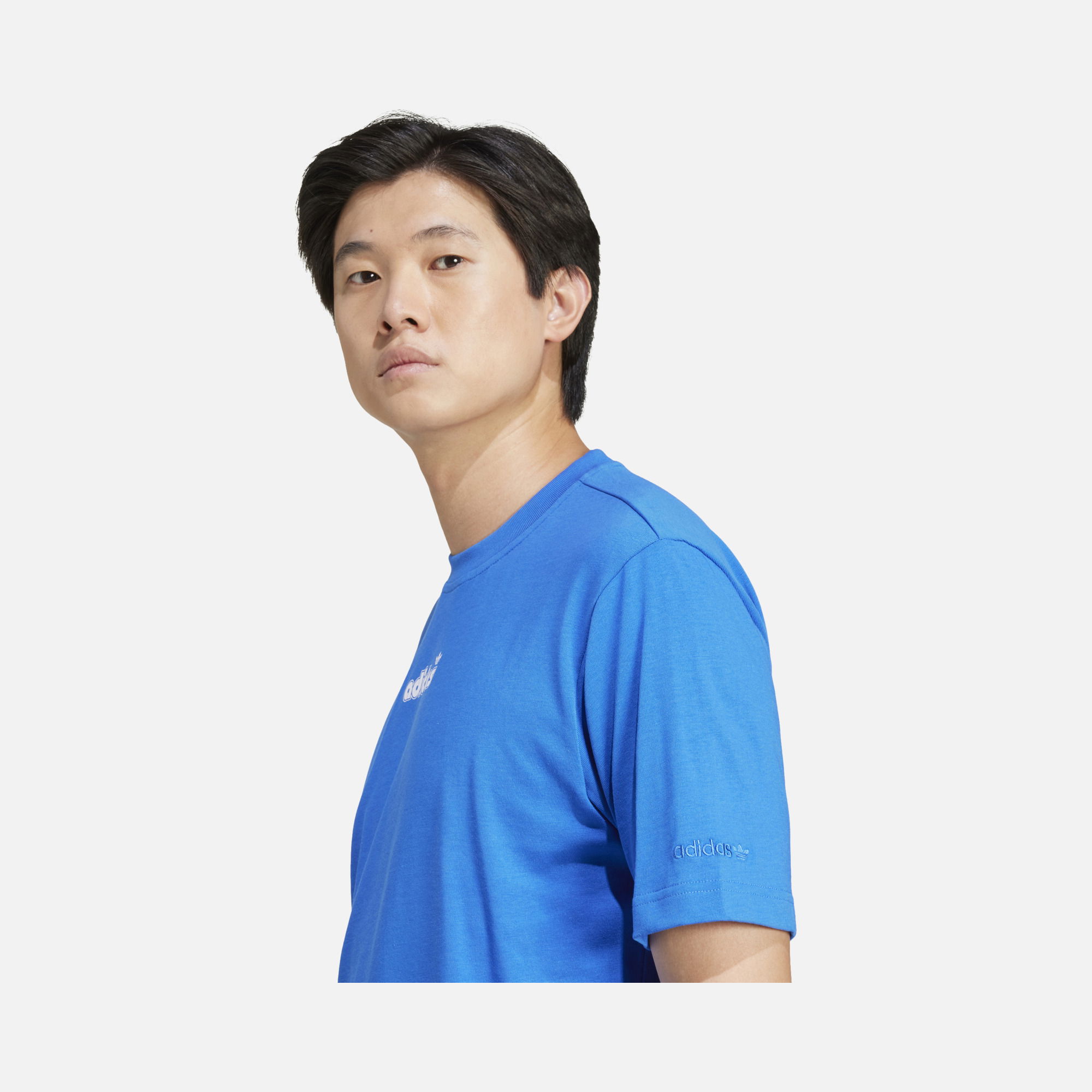 adidas Originals Retro Linear Trefoil Logo Grafix Short-Sleeve Erkek Tişört