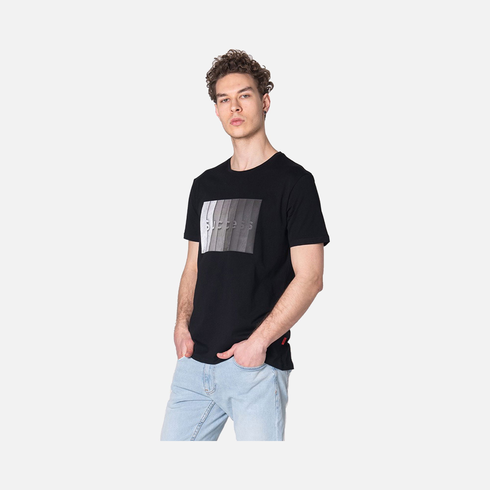 John Frank Success Cool Short-Sleeve Erkek Tişört