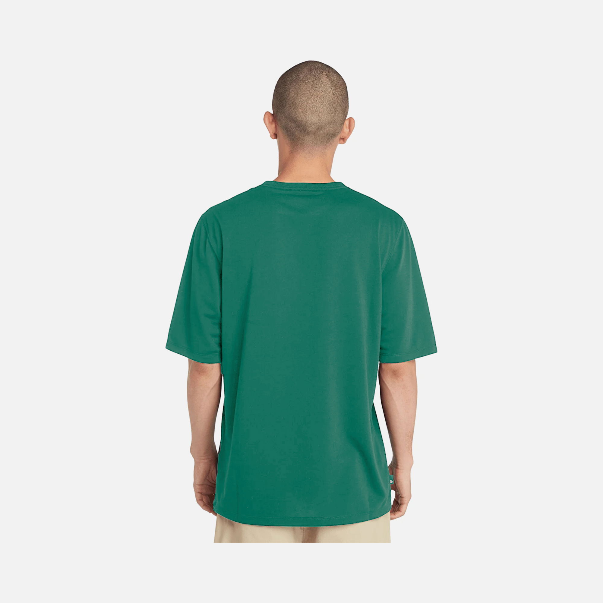 Timberland Sportswear Camouflage Tree Logo Graphic SS24 Short-Sleeve Erkek Tişört