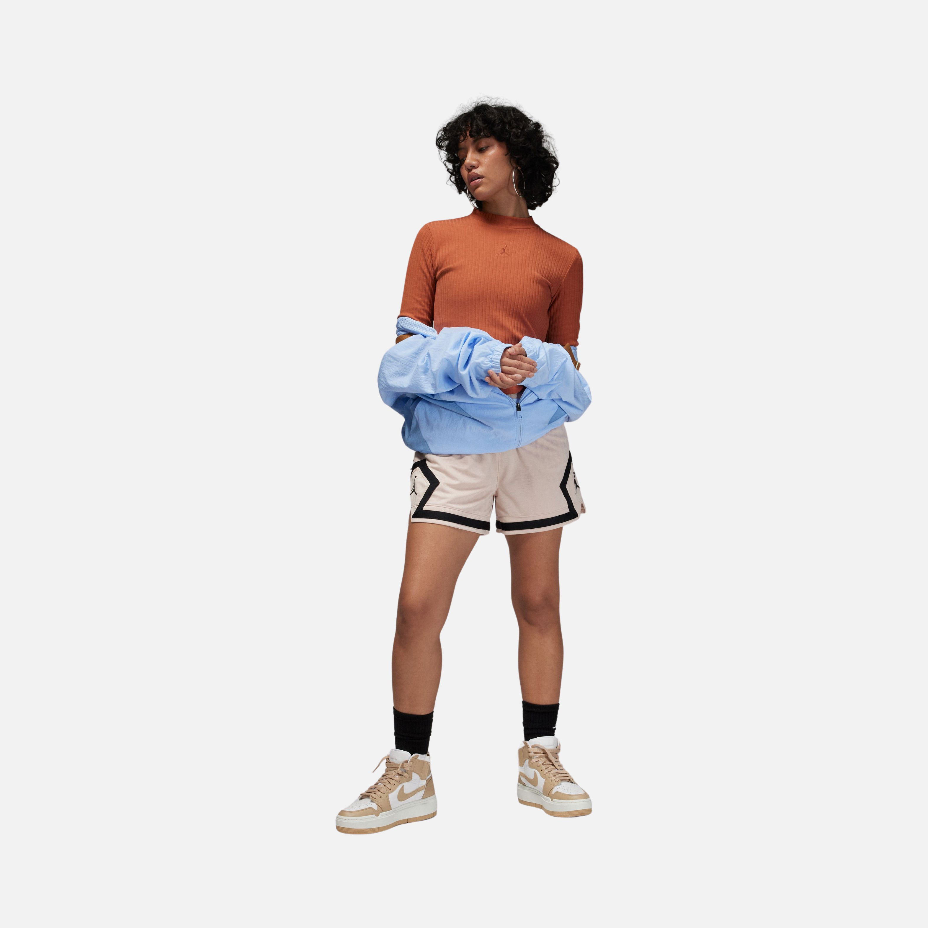 Nike Jordan Knit Sld Top 2 Long-Sleeve Kadın Tişört