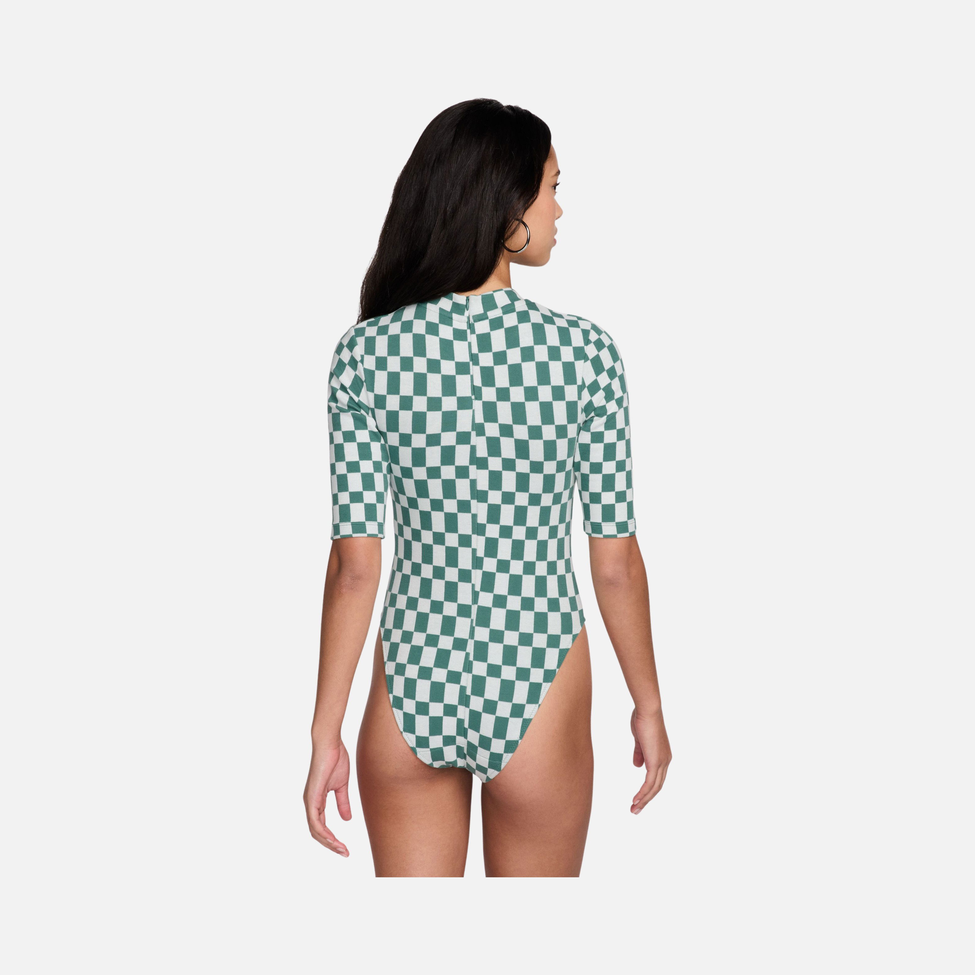 Nike Sportswear Collections Jacquard Three Quarter-Sleeve Kadın Bodysuit