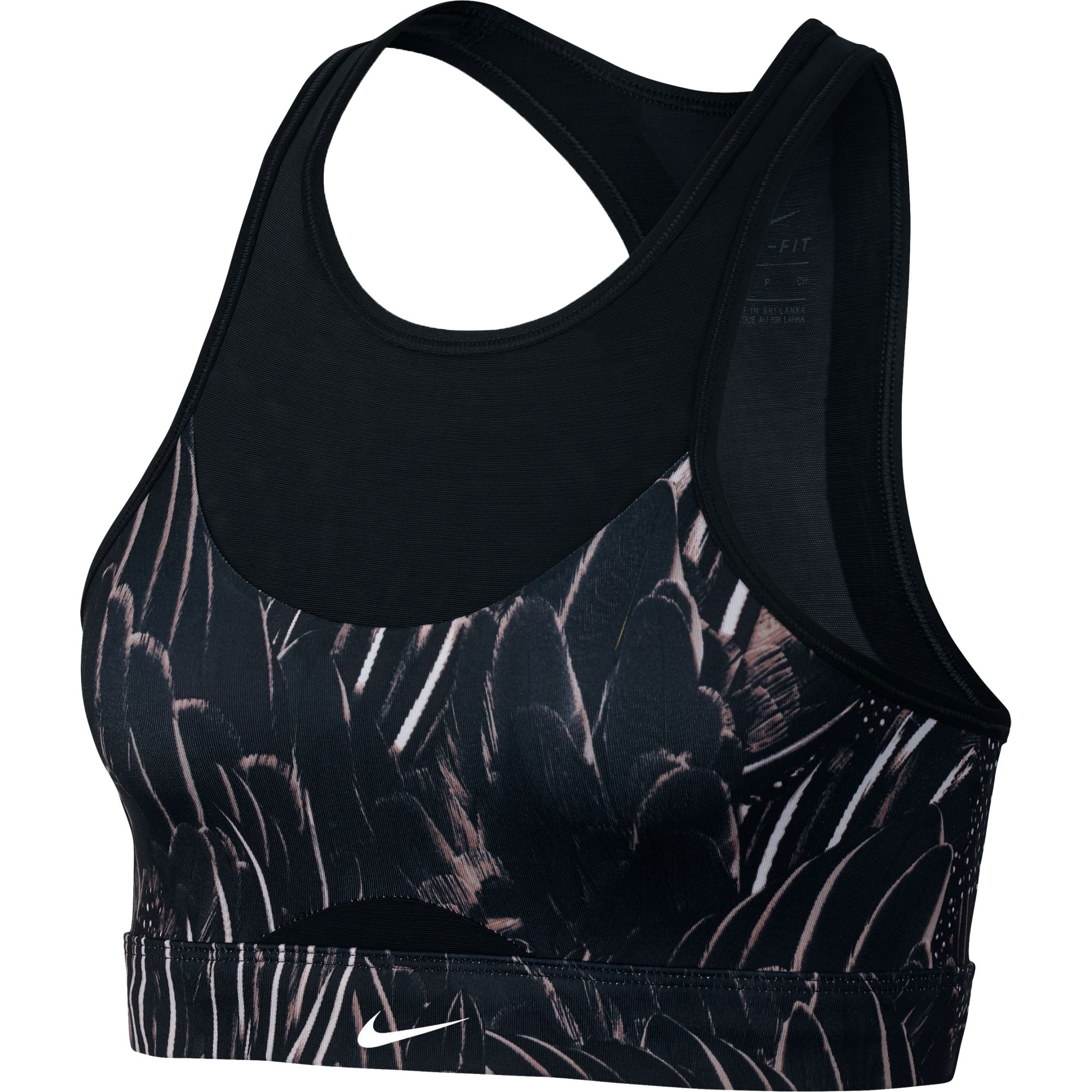 Nike Swoosh Feather Curve Bra Fw18 Kadın Büstiyer