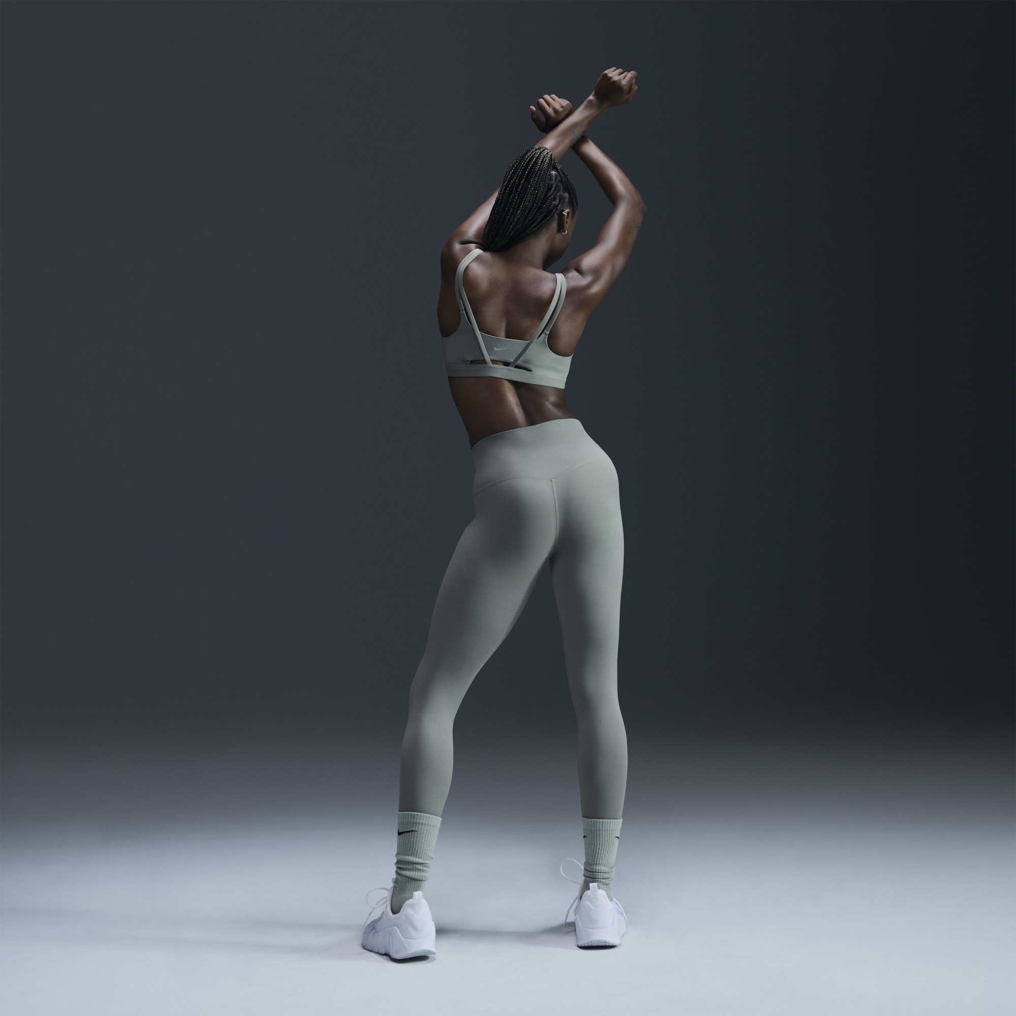 Nike Dri-Fit Zenvy Gentle-Support InfinaSoft High-Waisted 7/8 Training Kadın Tayt