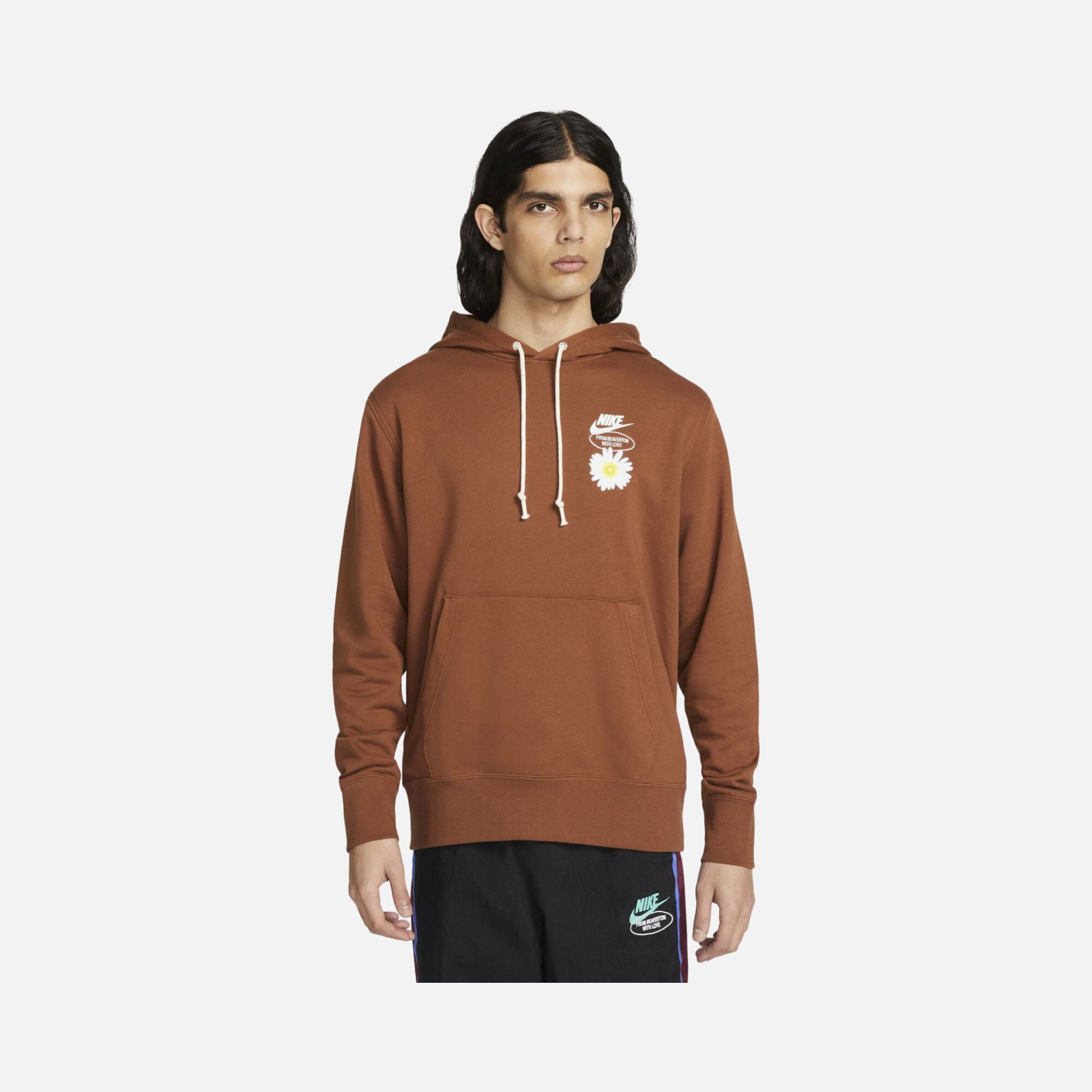Nike Sportswear French Terry ''From Beaverton With Love'' Pullover Hoodie Erkek Sweatshirt