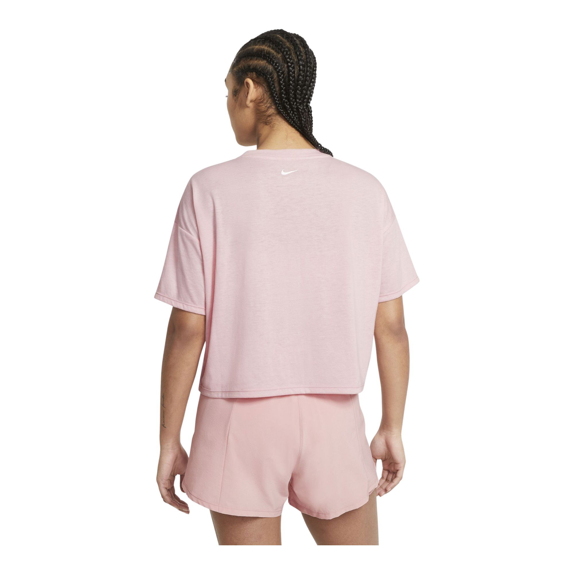 Nike Dri-Fit Graphic Training Crop Top Kadın Tişört