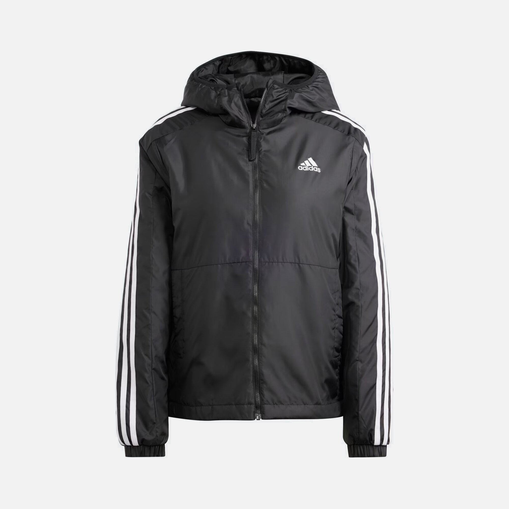 asidas Essentials 3-Stripes Insulated Full-Zip Hoodie Kadın Ceket