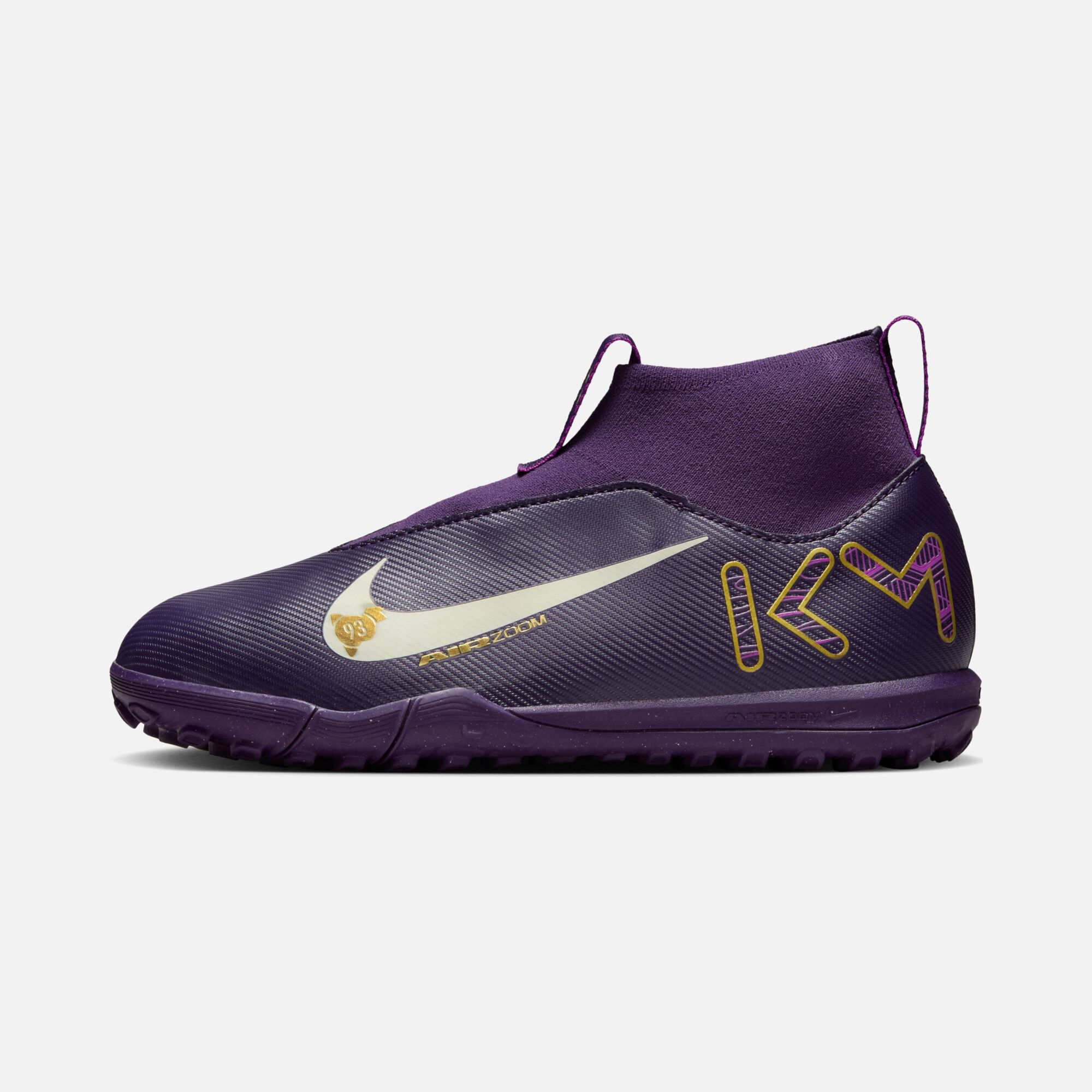 Nike Jr. Mercurial Superfly 10 Academy "Kylian Mbappé" TF Turf High-Top Çocuk Halı Saha Ayakkabı