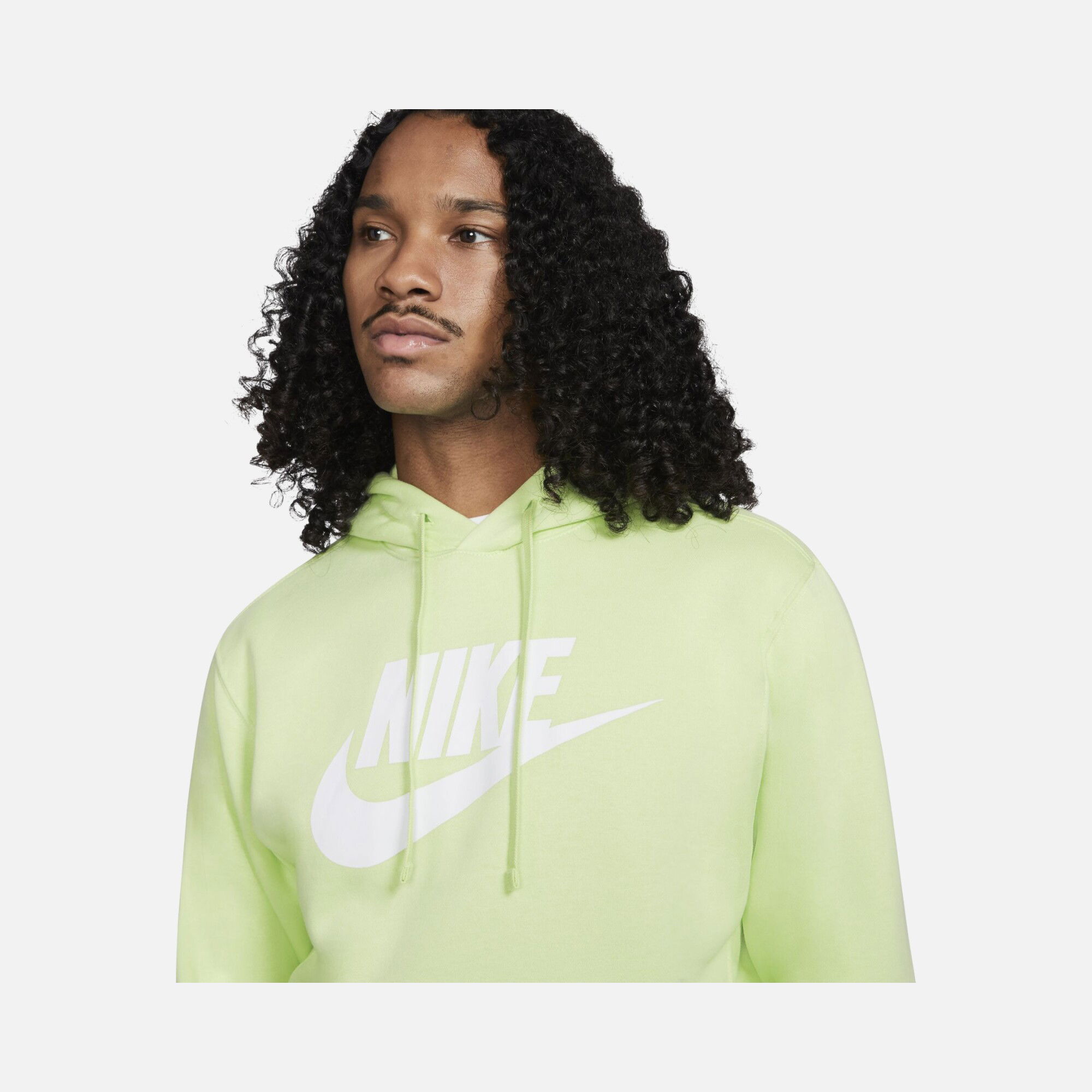 Nike Sportswear Club Fleece Graphic Pullover Hoodie Erkek Sweatshirt