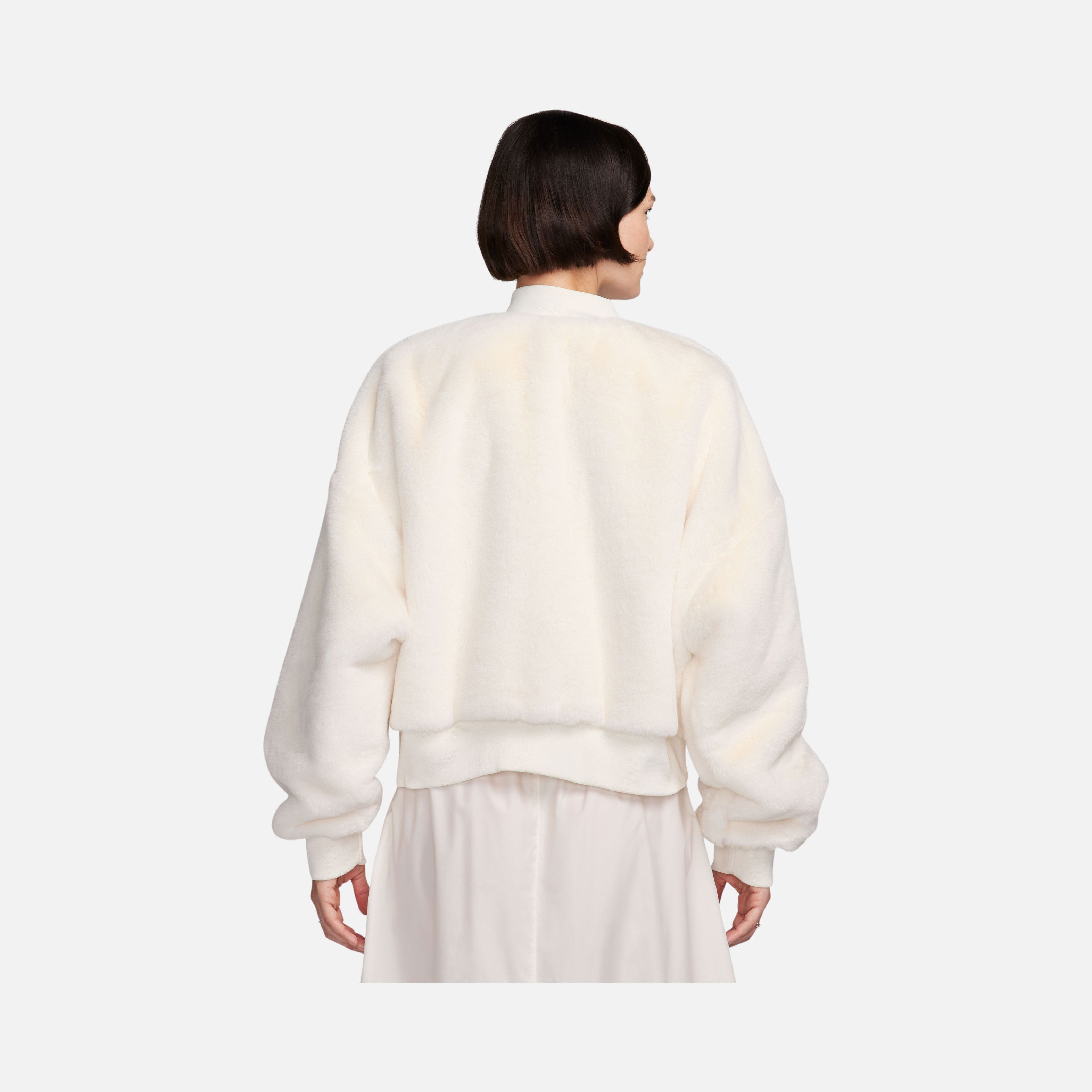 Nike Sportswear Reversible Faux Fur Bomber Full-Zip Kadın Ceket