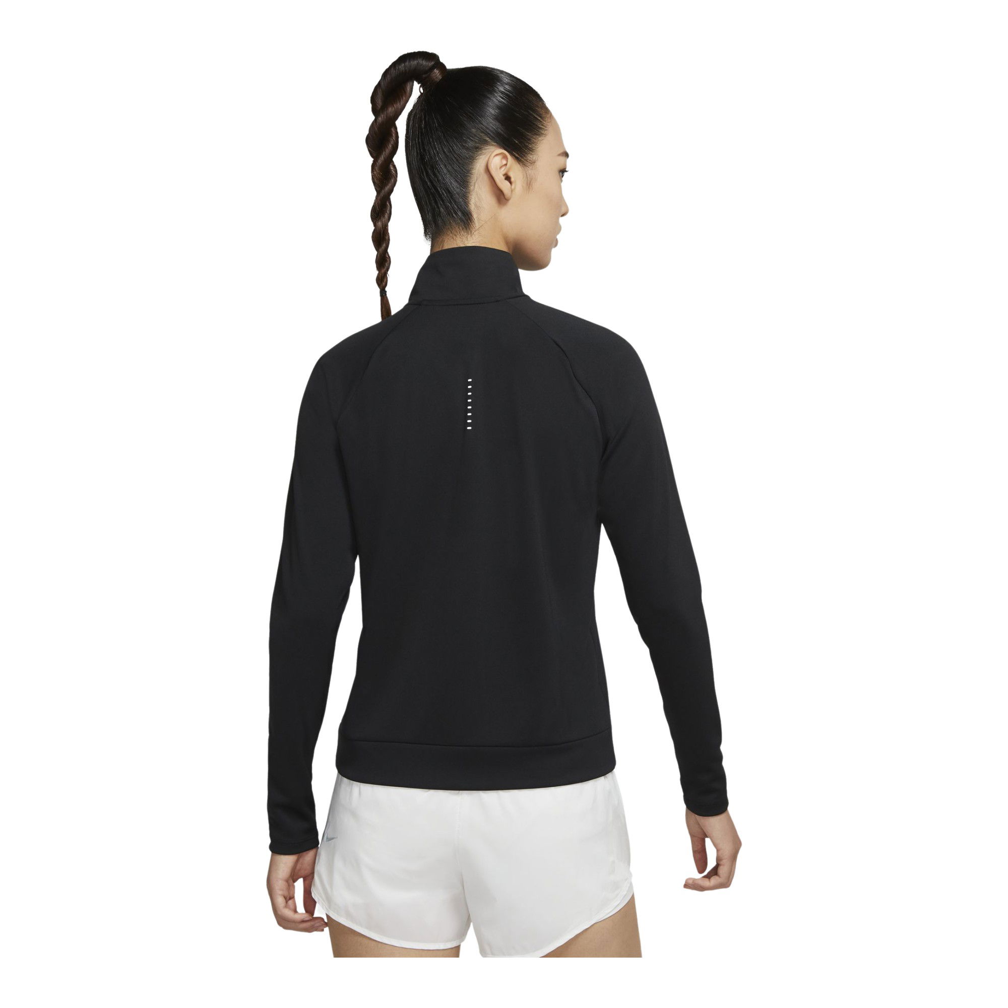 Nike Swoosh Running Half-Zip Long-Sleeve Kadın Tişört