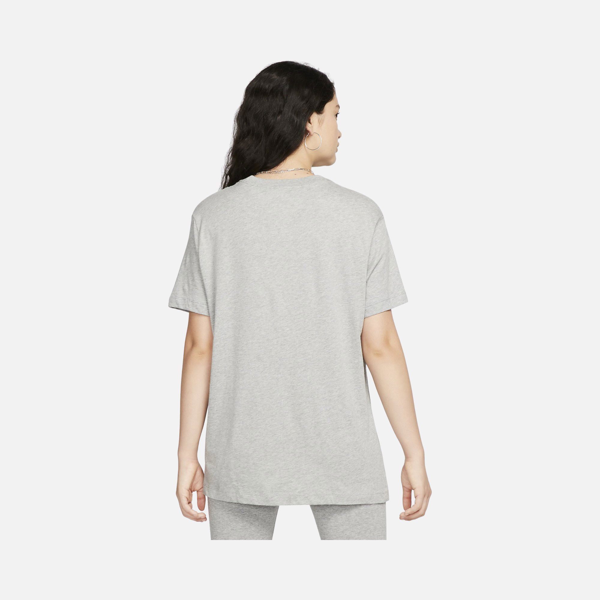 Nike Sportswear Phoenix Printed Boyfriend Short-Sleeve Kadın Tişört