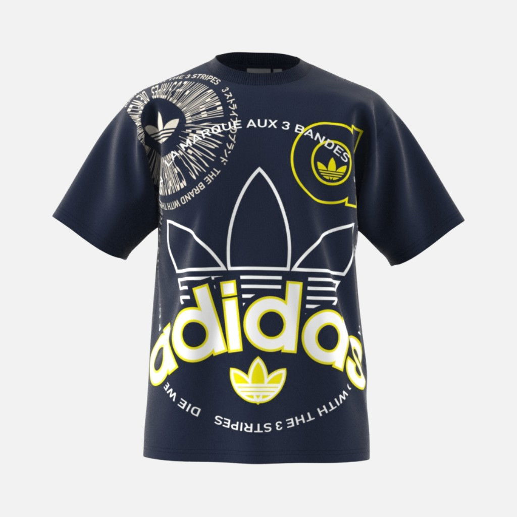 adidas Sportswear Multi Graphic Logo Short-Sleeve Erkek Tişört