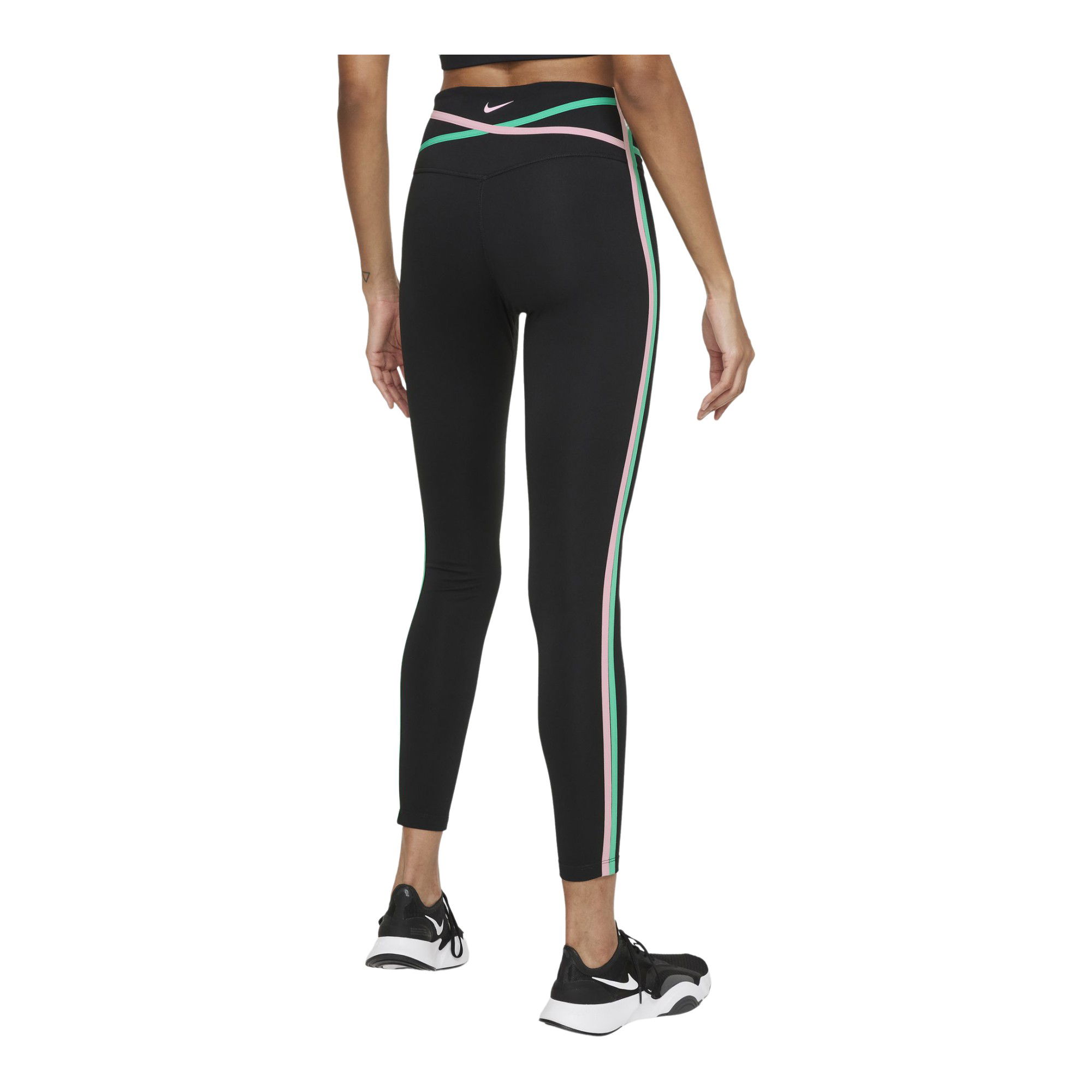 Nike Dri-Fit One Mid-Rise 7/8 Taped Kadın Tayt