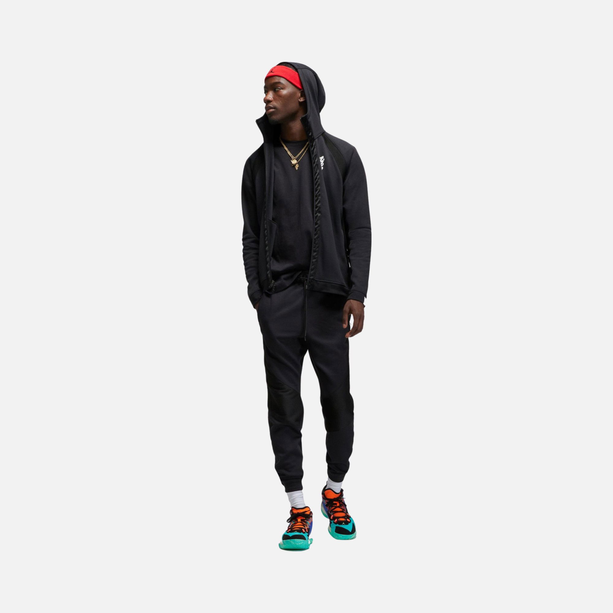 Nike Jordan Zion Fleece Full-Zip Hoodie Erkek Sweatshirt