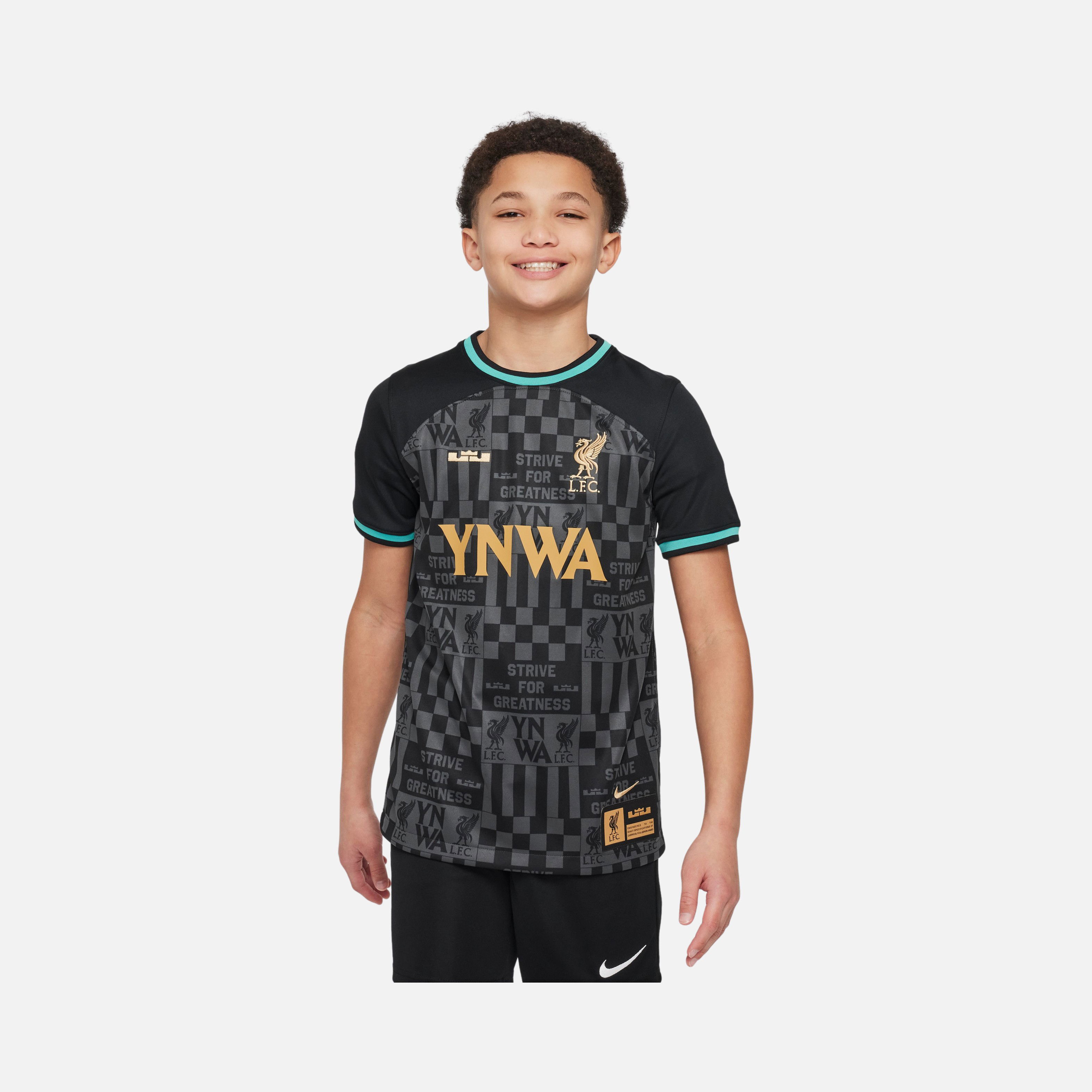 Nike Liverpool F.C. x LeBron James Dri-Fit Stadium Çocuk Forma