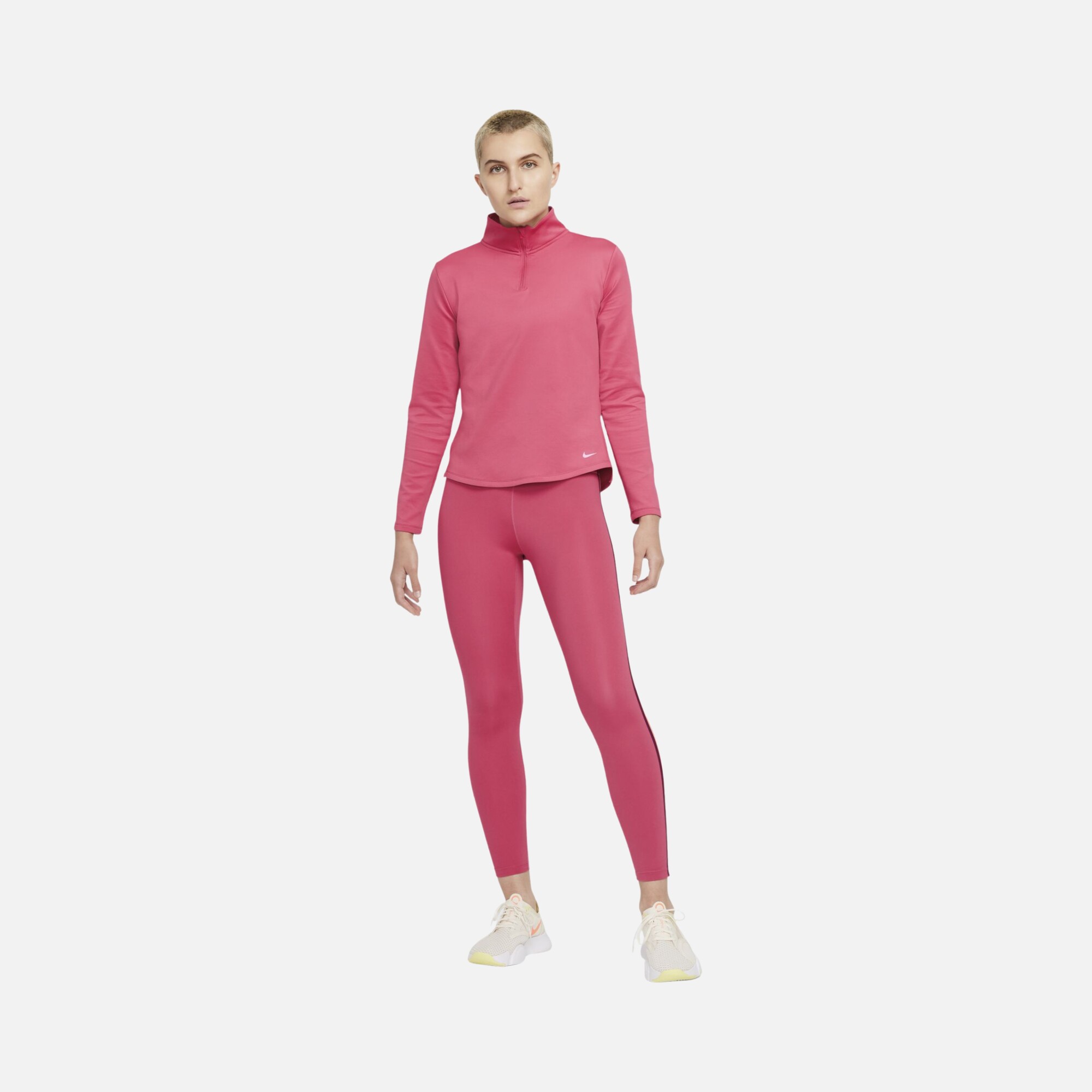 Nike Therma-Fit One 1/2-Zip Long-Sleeve Kadın Tişört
