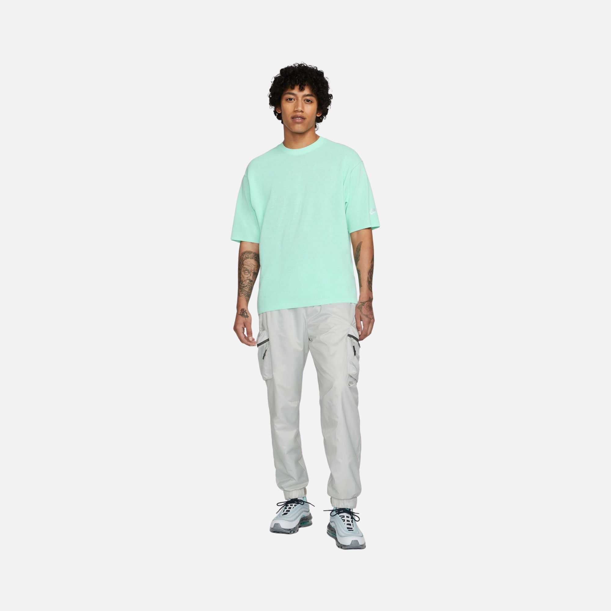 Nike Sportswear Tech Pack Engineered Knit Short-Sleeve Erkek Tişört