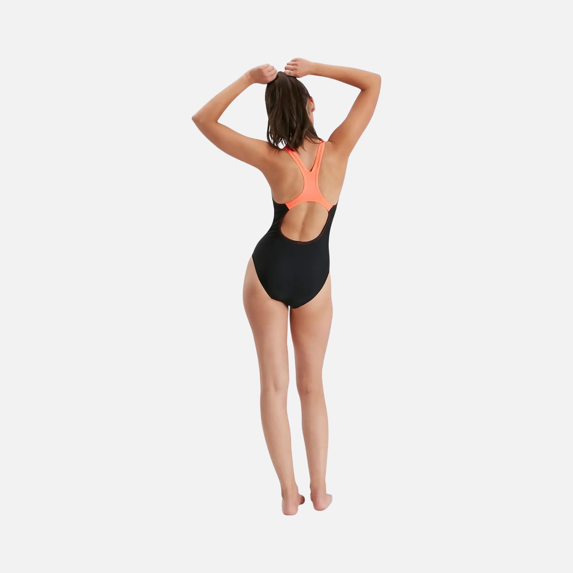 Speedo Medley Logo Kadın Yüzücü Mayo