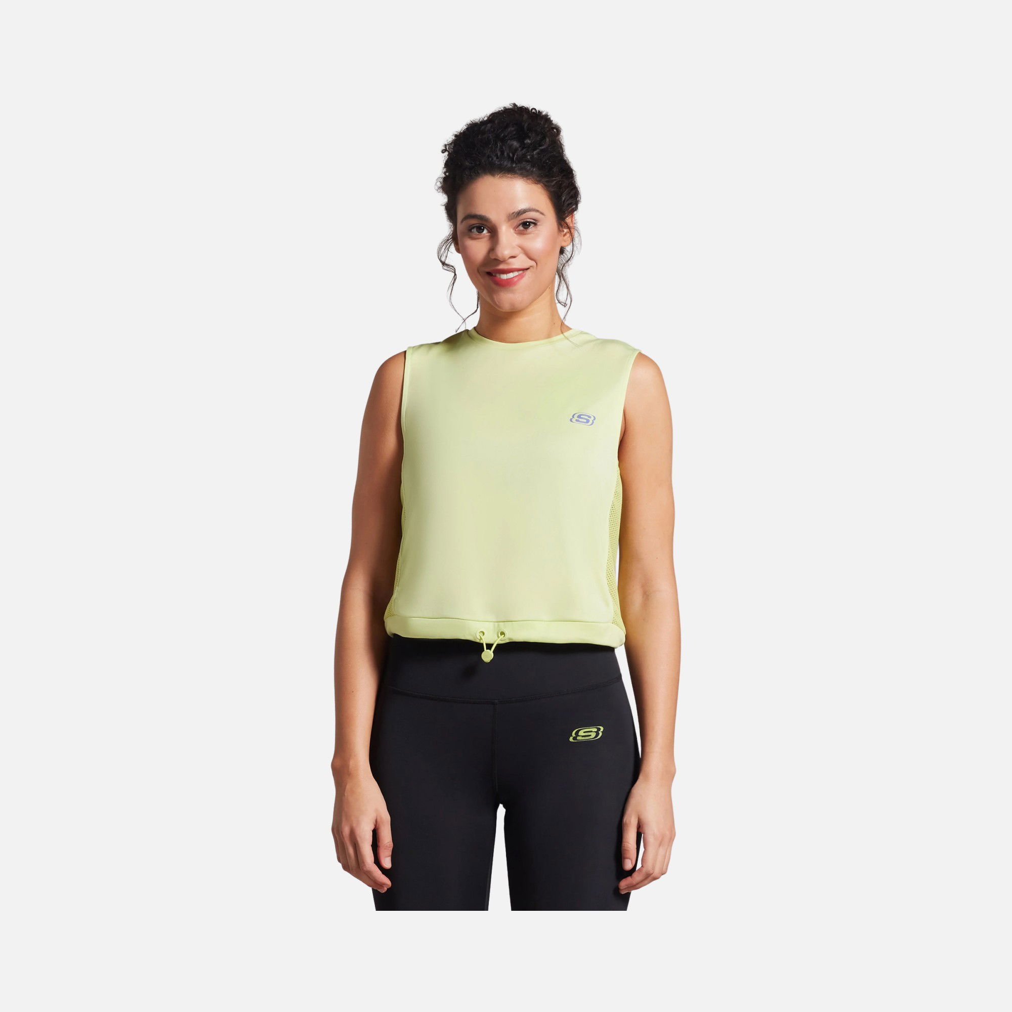 Skechers Performance Coll. Mesh Detailed Sleeveless Kadın Tişört
