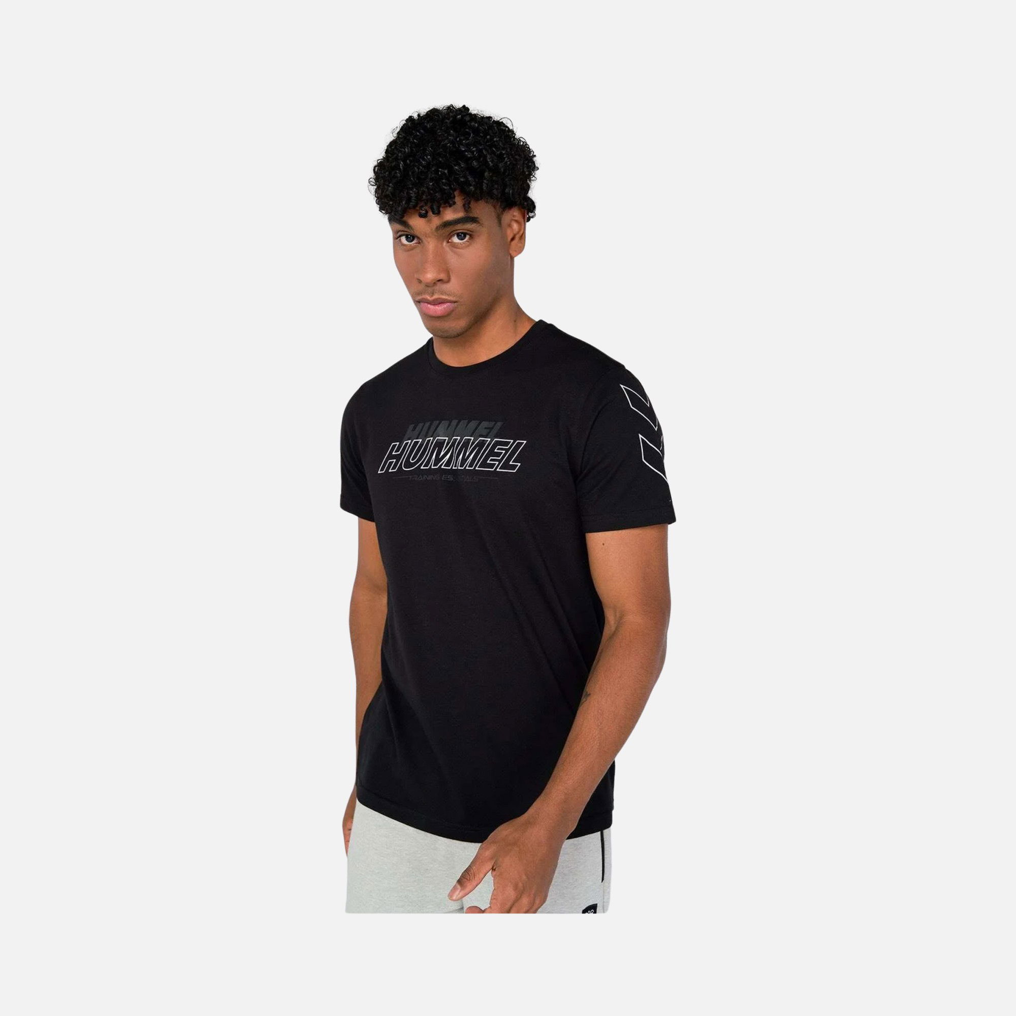 Hummel Sportswear T-TE Jeff Cotton Short-Sleeve Erkek Tişört