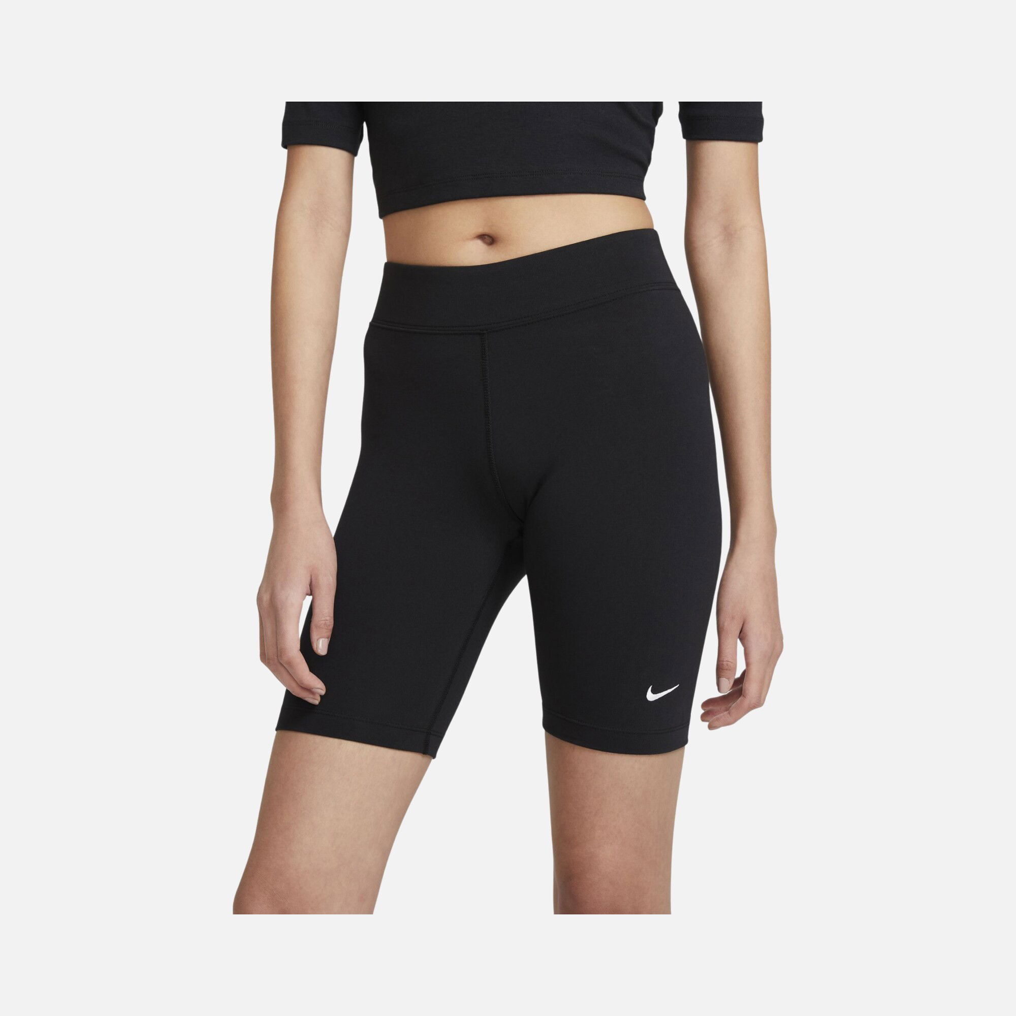 Nike Sportswear Essential Mid-Rise Bike (Plus Size) Kadın Şort