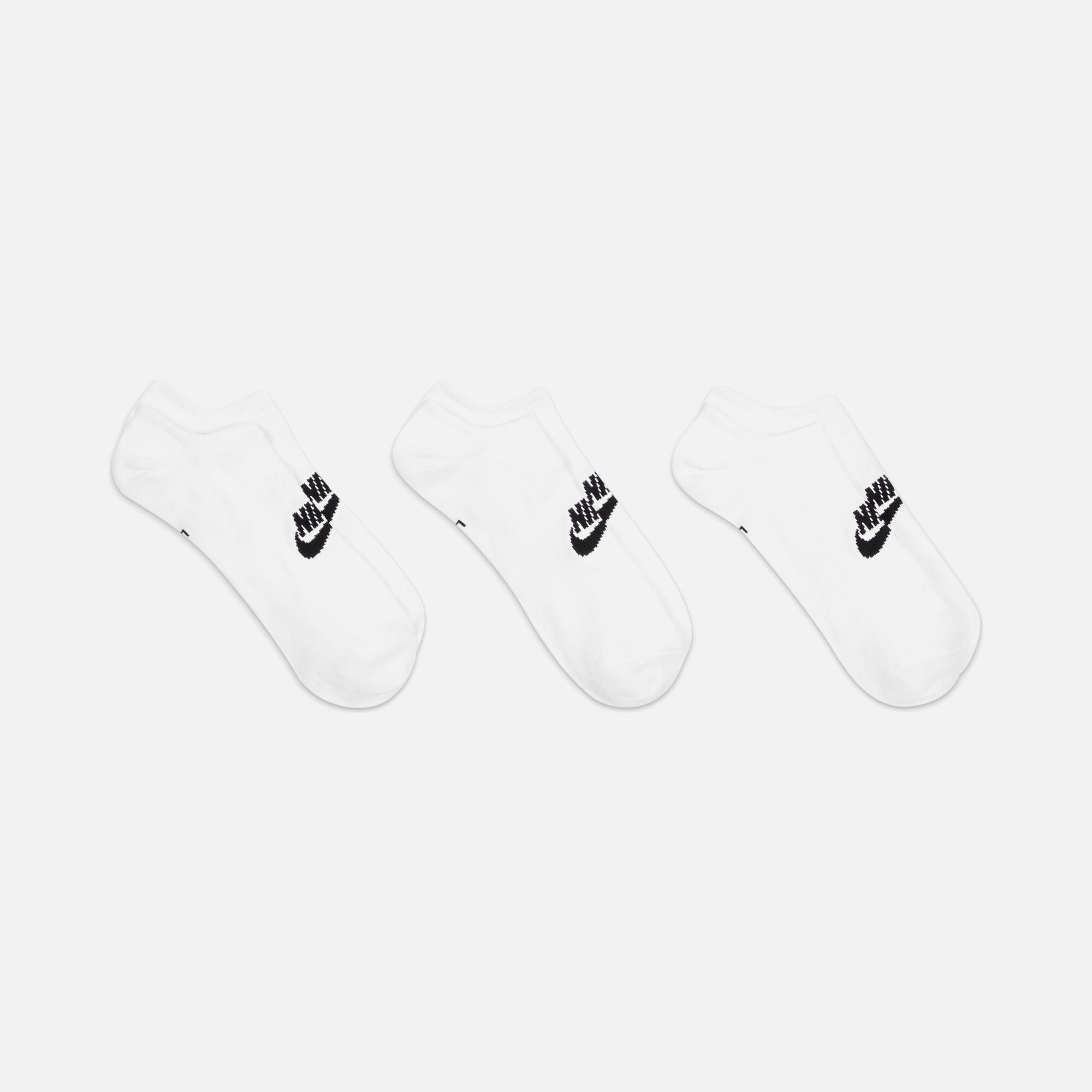 Nike Sportswear Everyday Essential No-Show (3 Pairs) Unisex Çorap