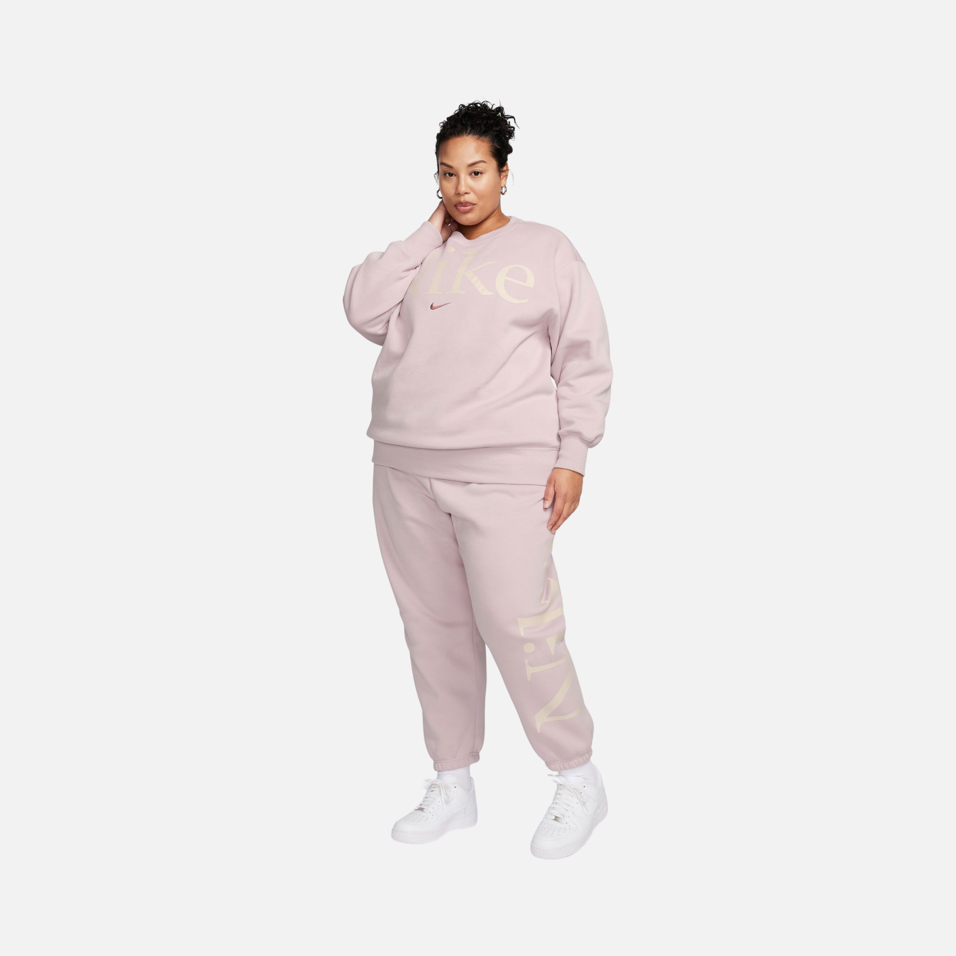 Nike Sportswear Phoenix Fleece Oversized Logo Graphic (Plus Size) Kadın Eşofman Altı