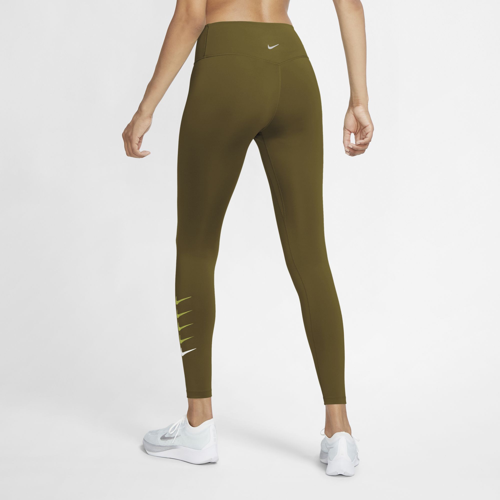 Nike Swoosh Run 7/8 Running Leggings Kadın Tayt