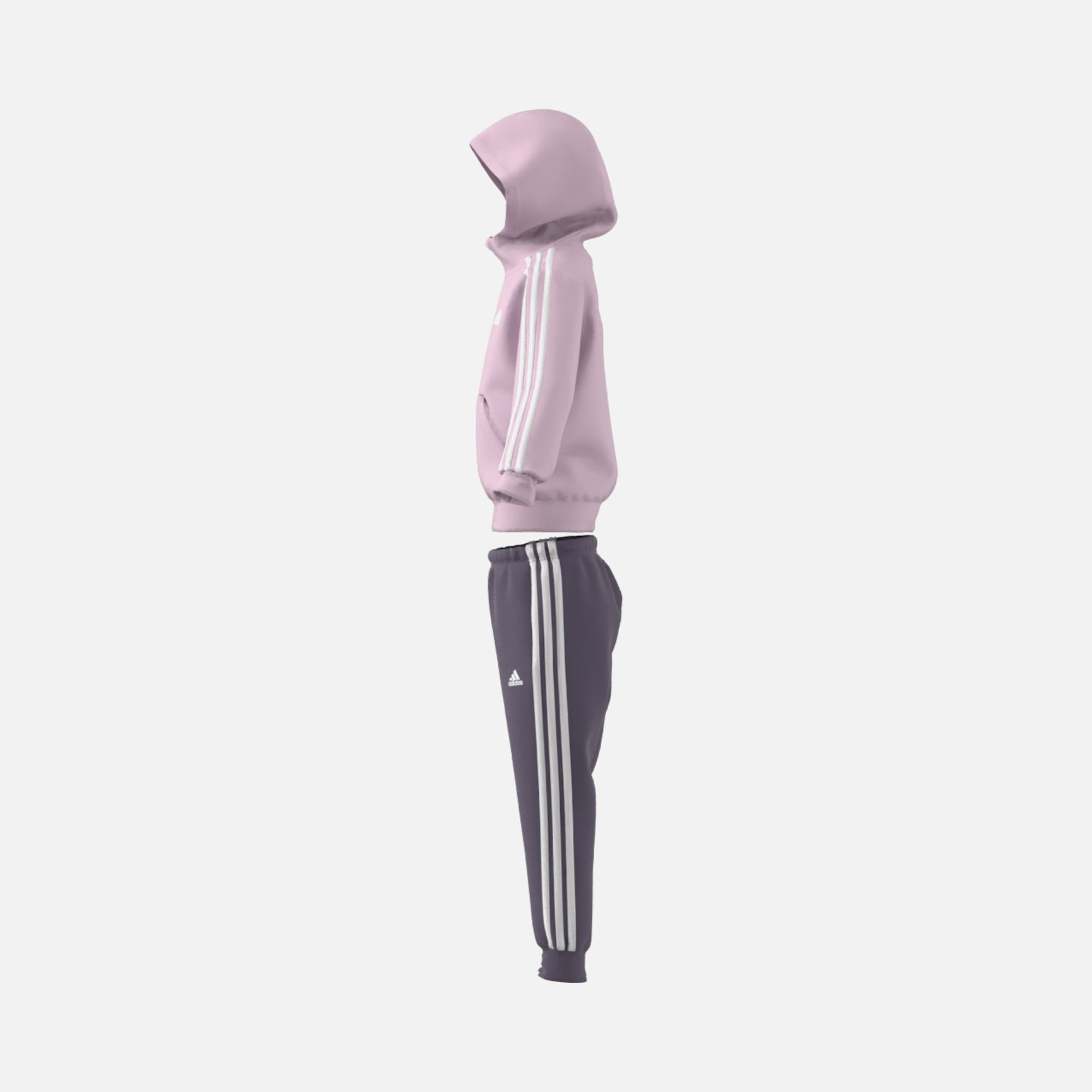 adidas Essentials 3-Stripes Shiny Çocuk Eşofman Takımı