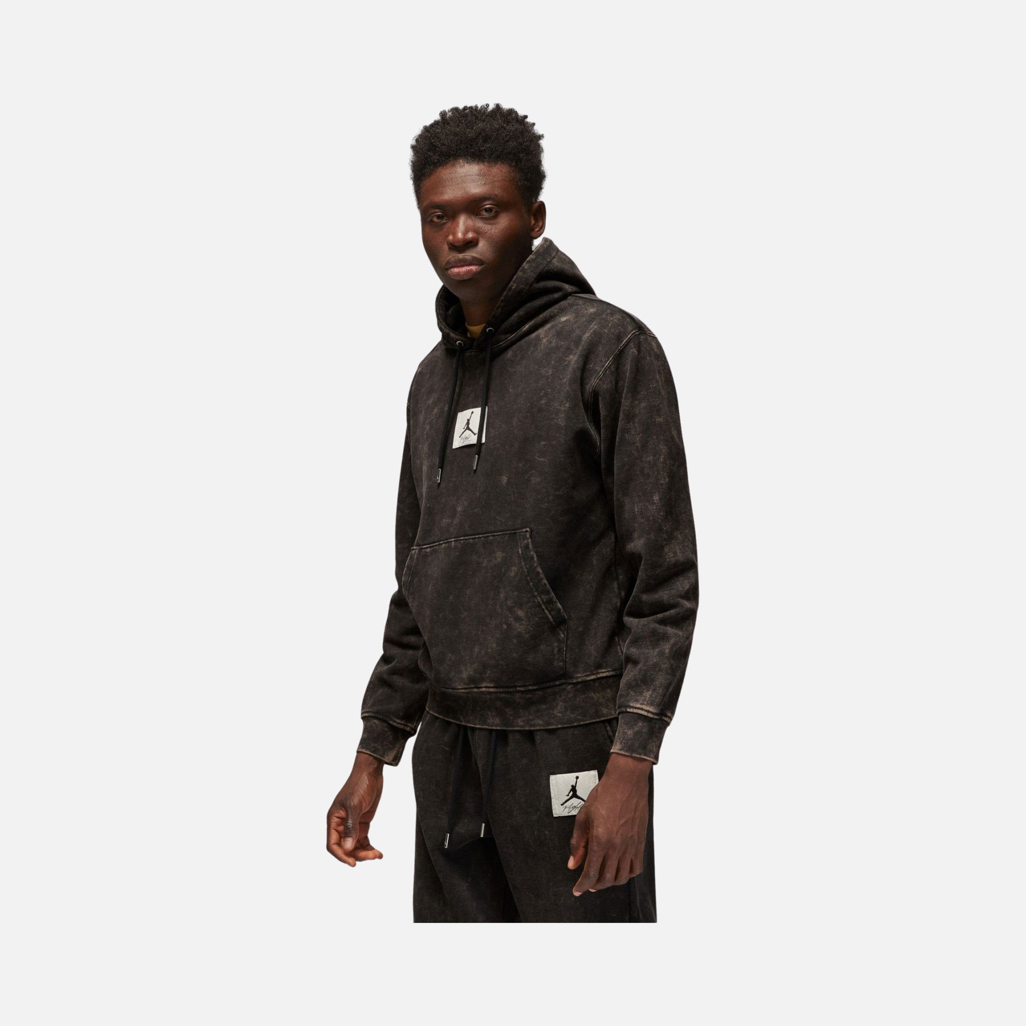 Nike Jordan Essentials Washed-Out Fleece Hoodie Erkek Sweatshirt