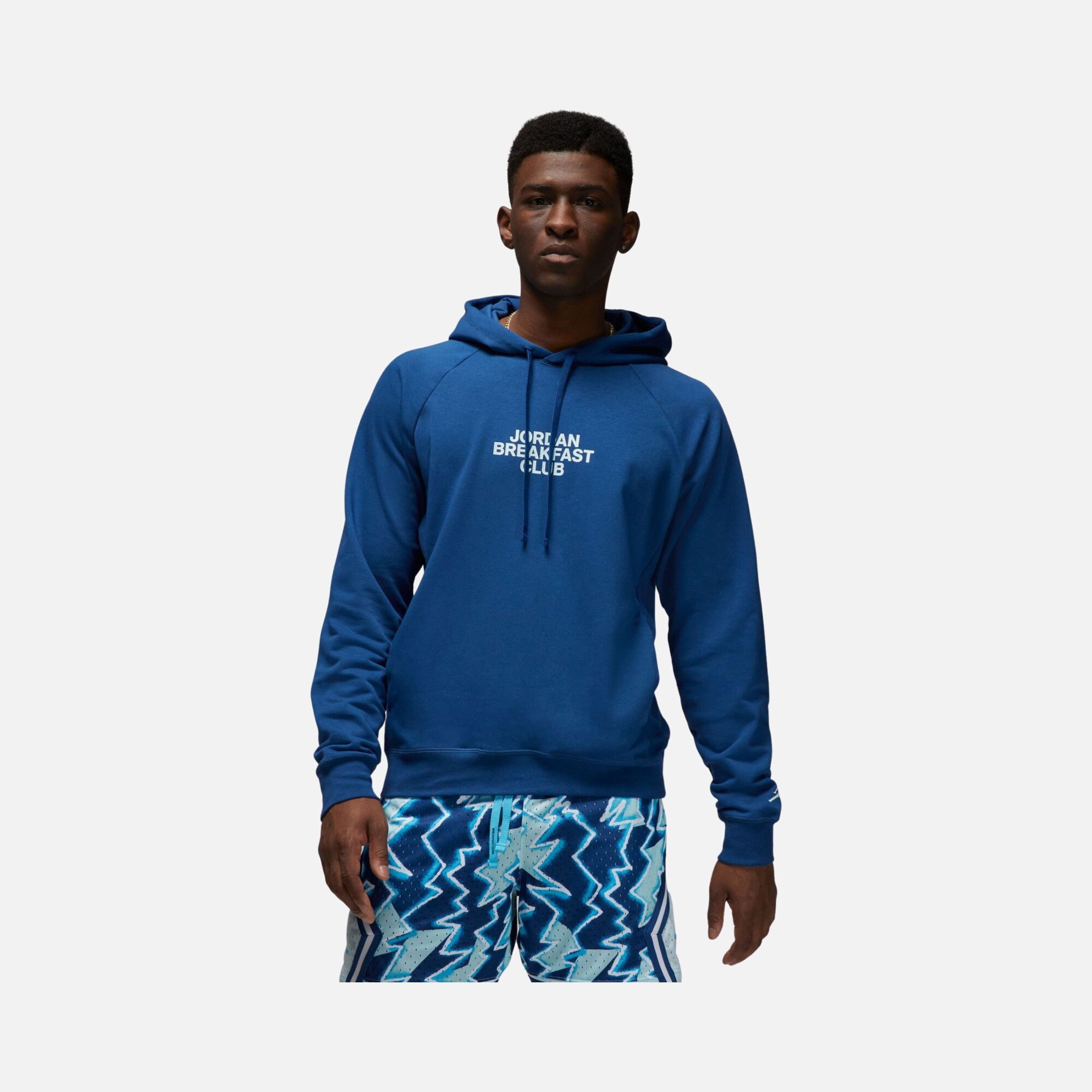 Nike Jordan Dri-Fit Sport Breakfast Club Graphic Fleece Hoodie Erkek Sweatshirt